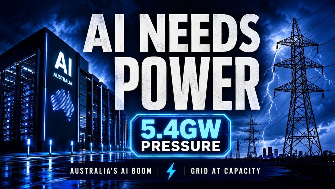 Australia’s AI Data-Centre Boom Faces a Power Challenge