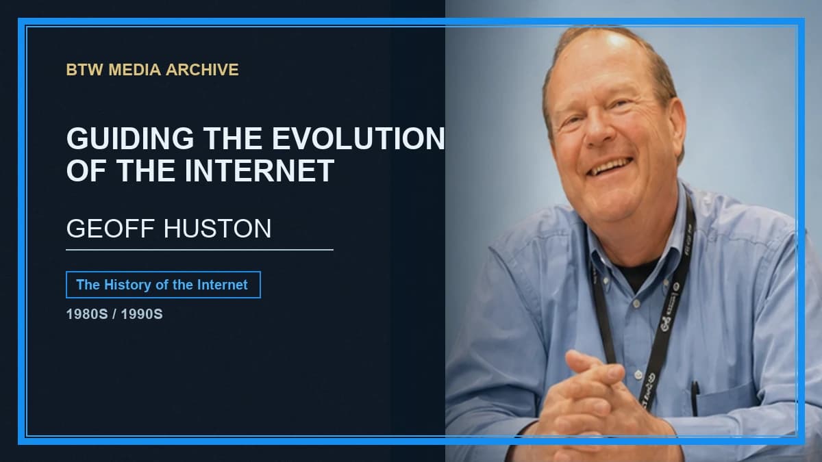 Geoff Huston ã®ã¢ãŒã«ã€ãèšé²ããžã¥ã¢ã«