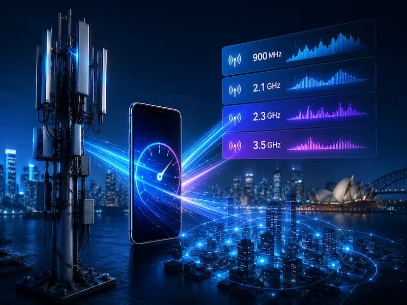 Optus et Ericsson atteignent 3,4 Gbit/s sur un réseau 5G autonome en direct