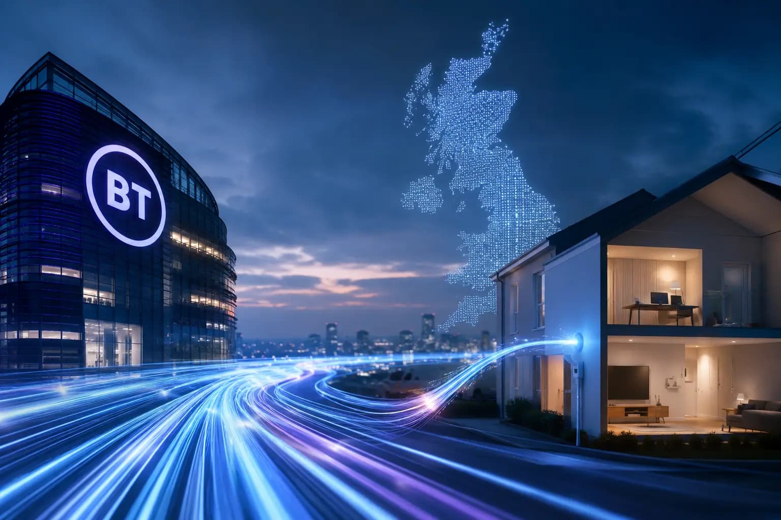 BT aposta em fibra para compensar perspectivas fracas