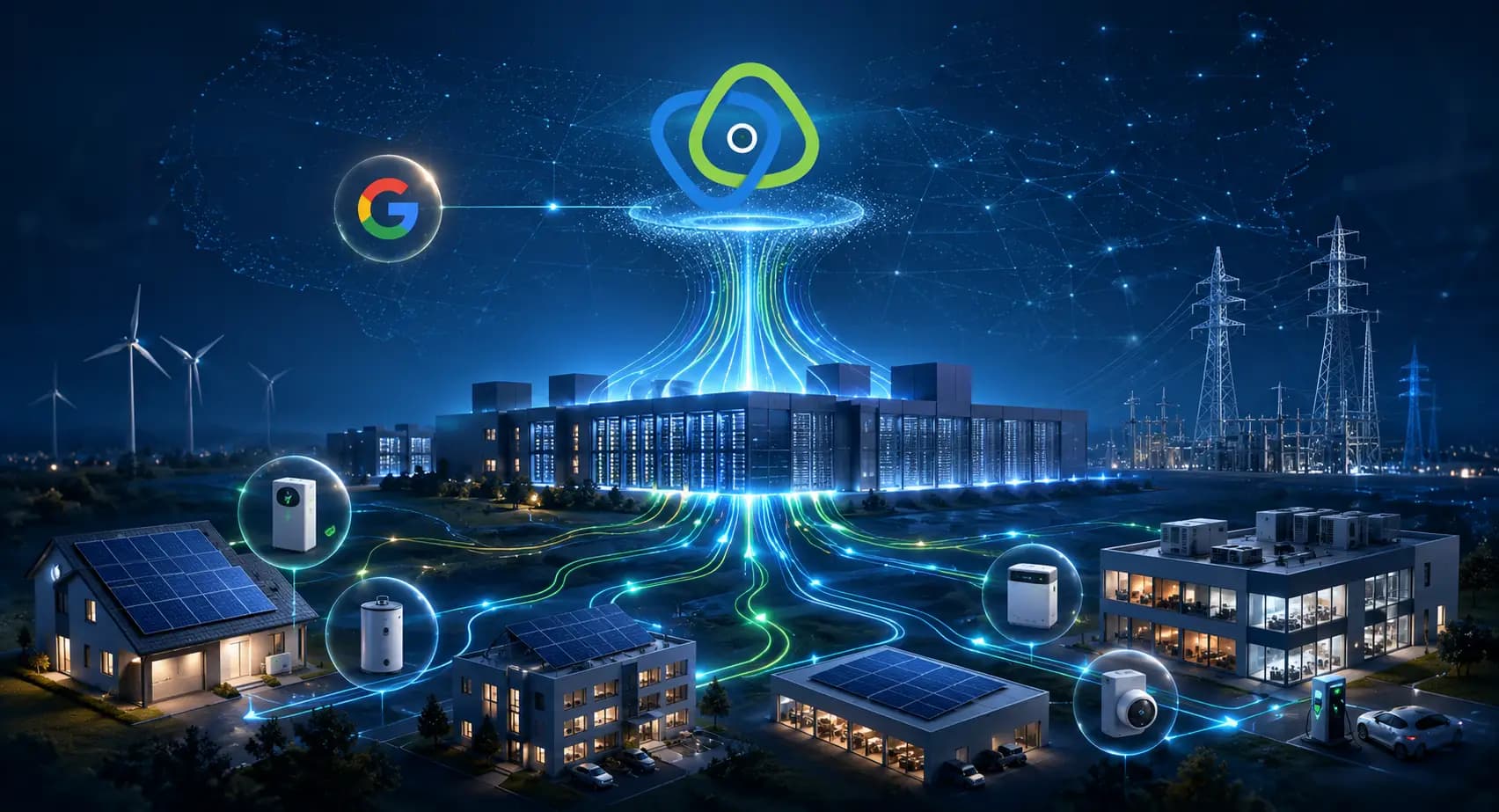 Google использует VPP Voltus для мощности дата-центров PJM