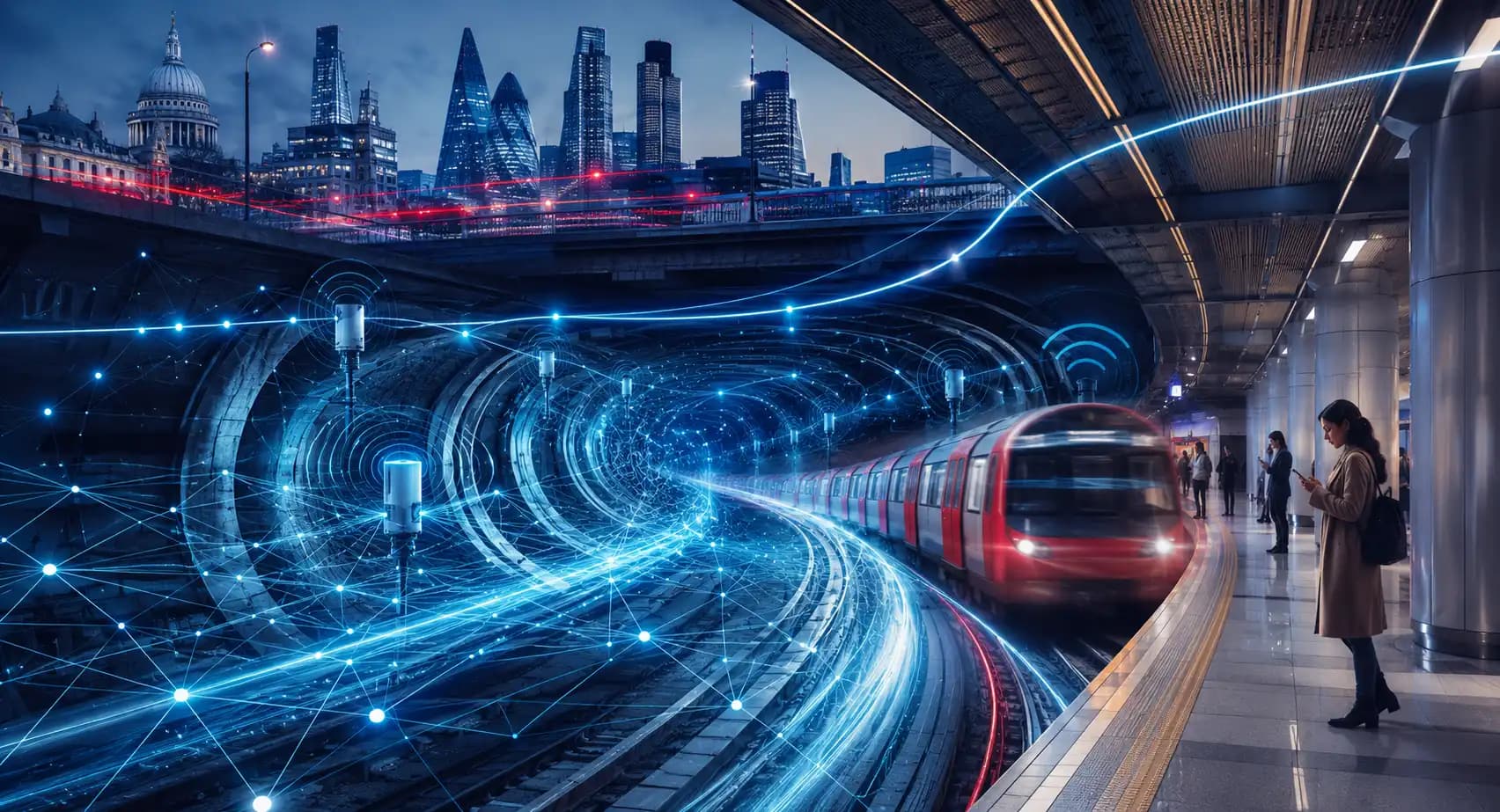 London Underground targets full mobile coverage by year-end
