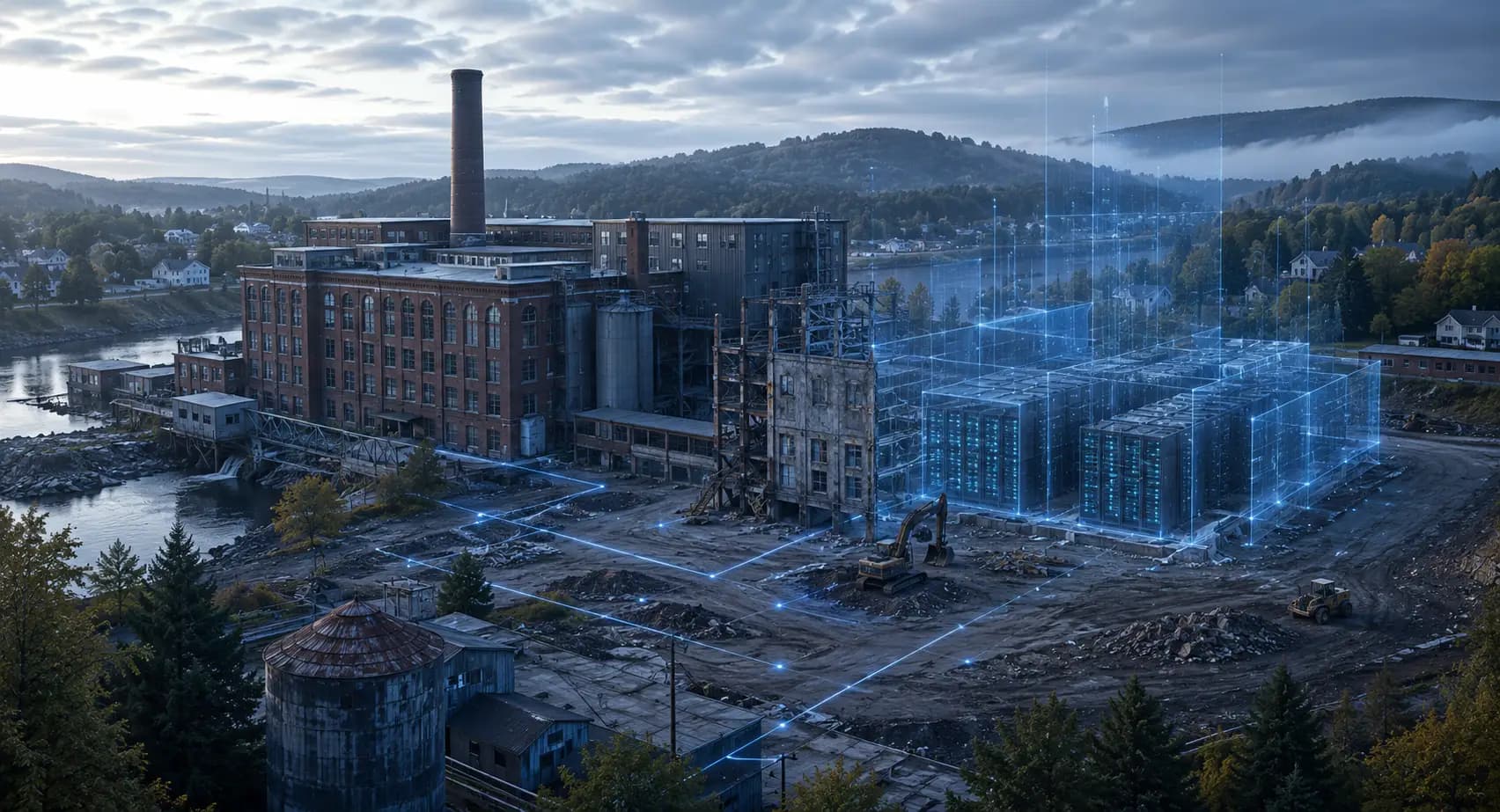 Sentinel se retire du projet de centre de données de l'usine du Maine
