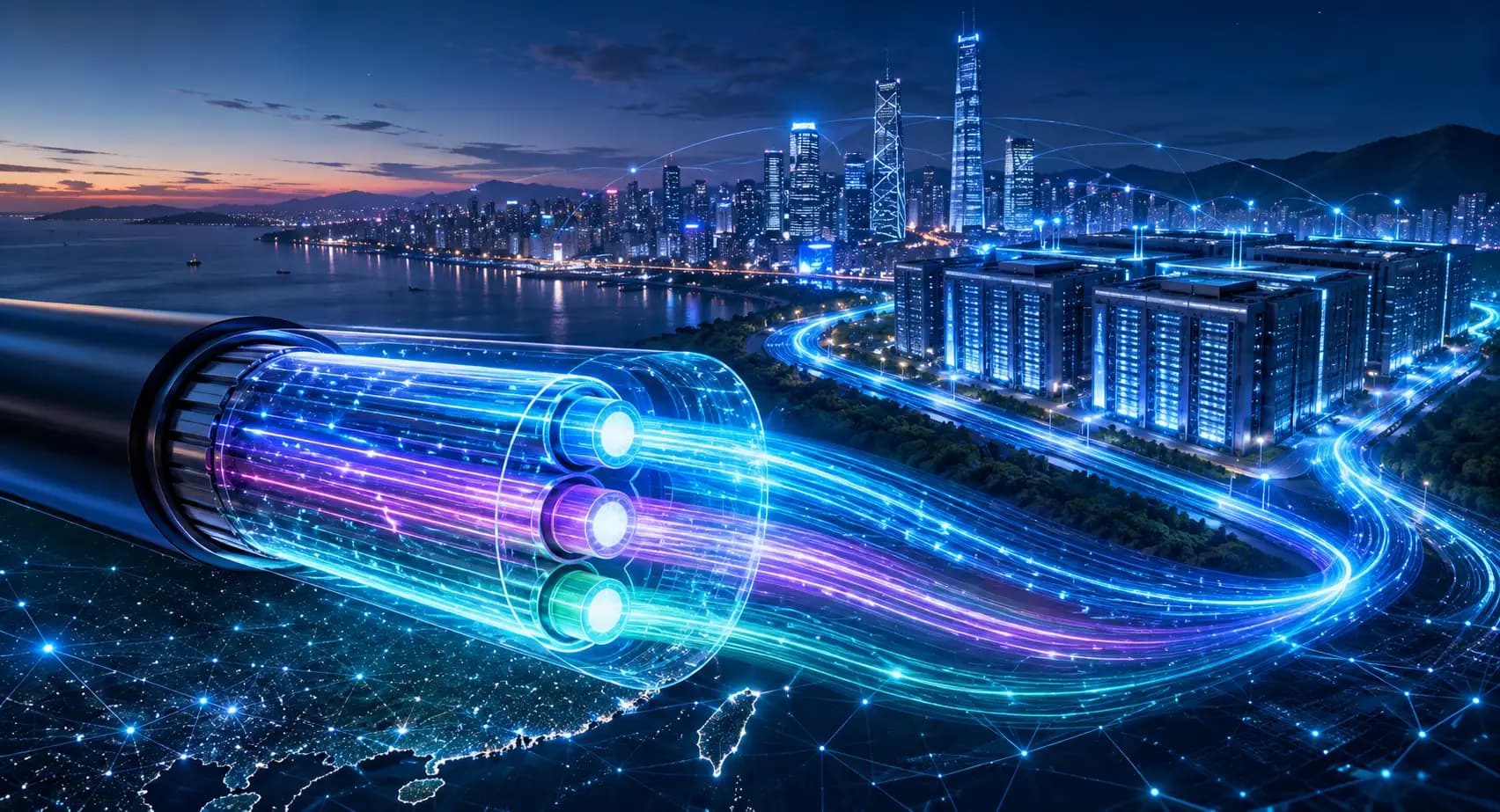 China Mobile 推出商用三波段光纤提升 AI 容量