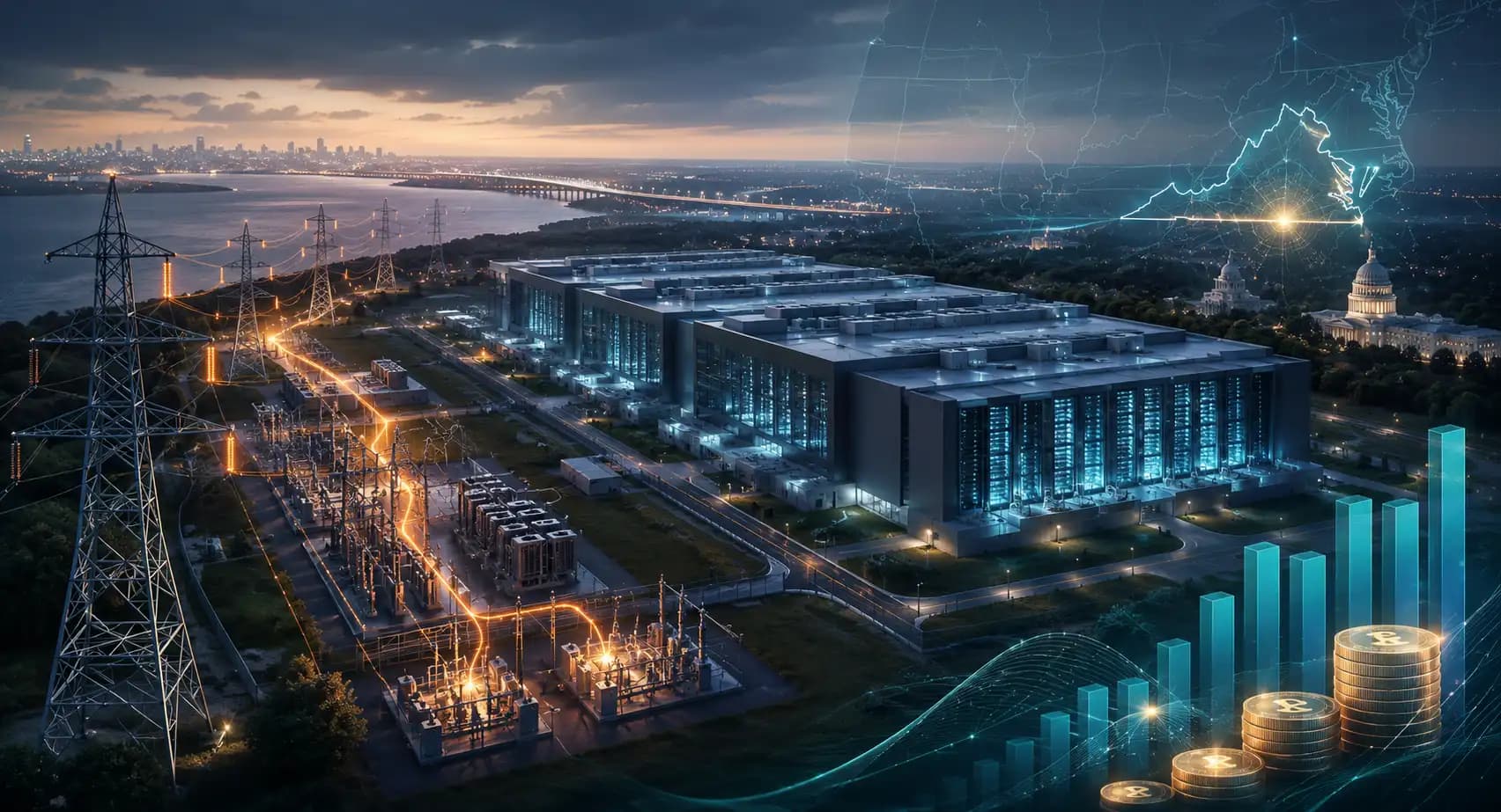 Virginia passes first data centre power tax