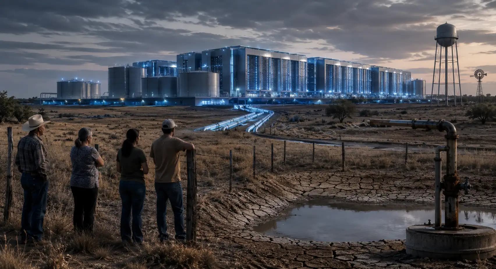 Victoria residents oppose potential AI data centre over water