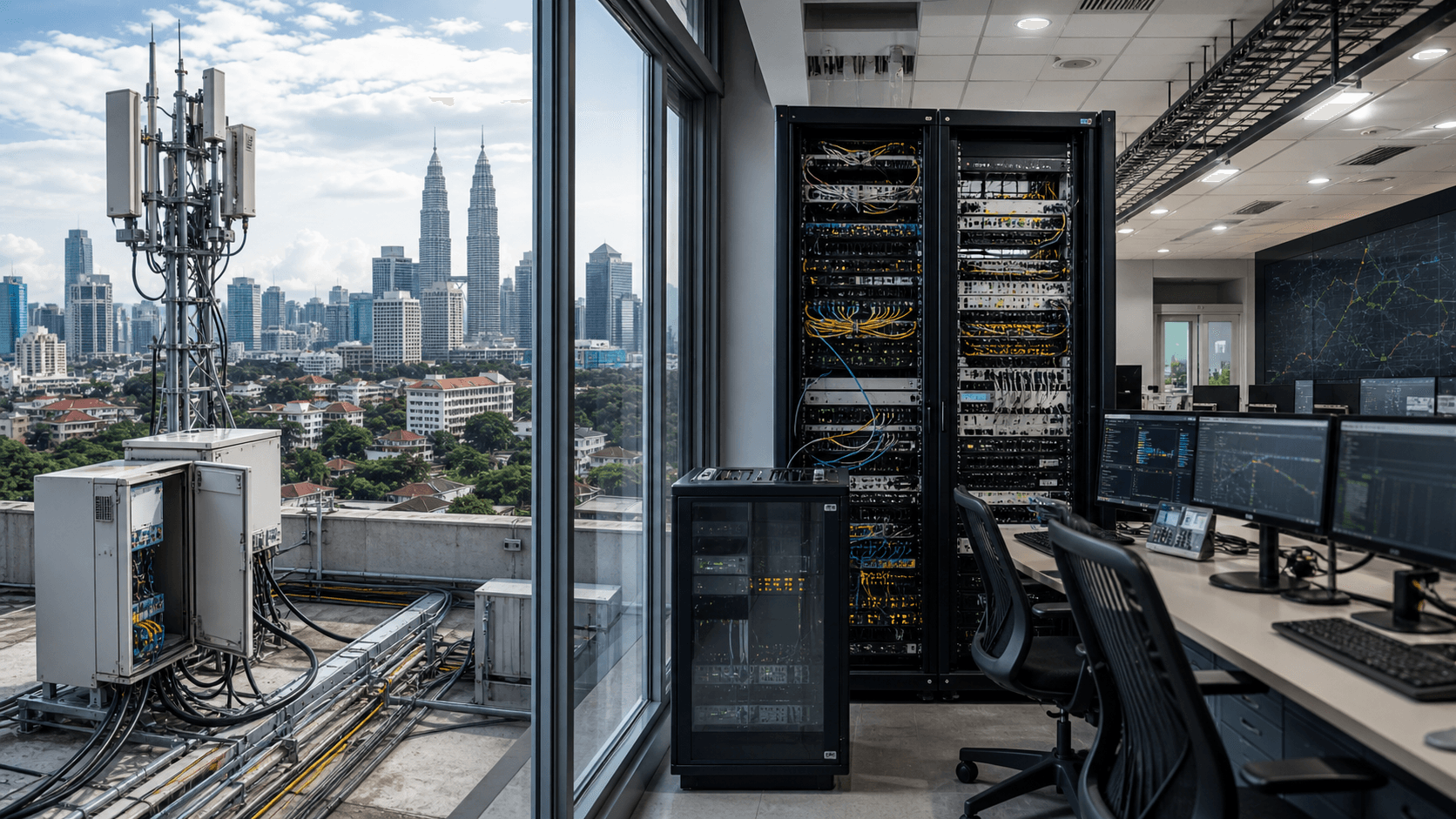 Editorial infrastructure image for DiGi Telecommunications Sdn. Bhd.