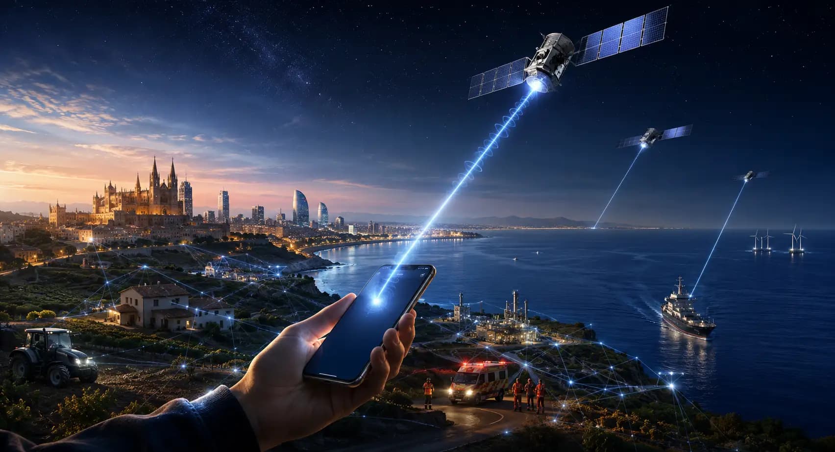 Vodafone Spain cible un lancement D2D en 2027