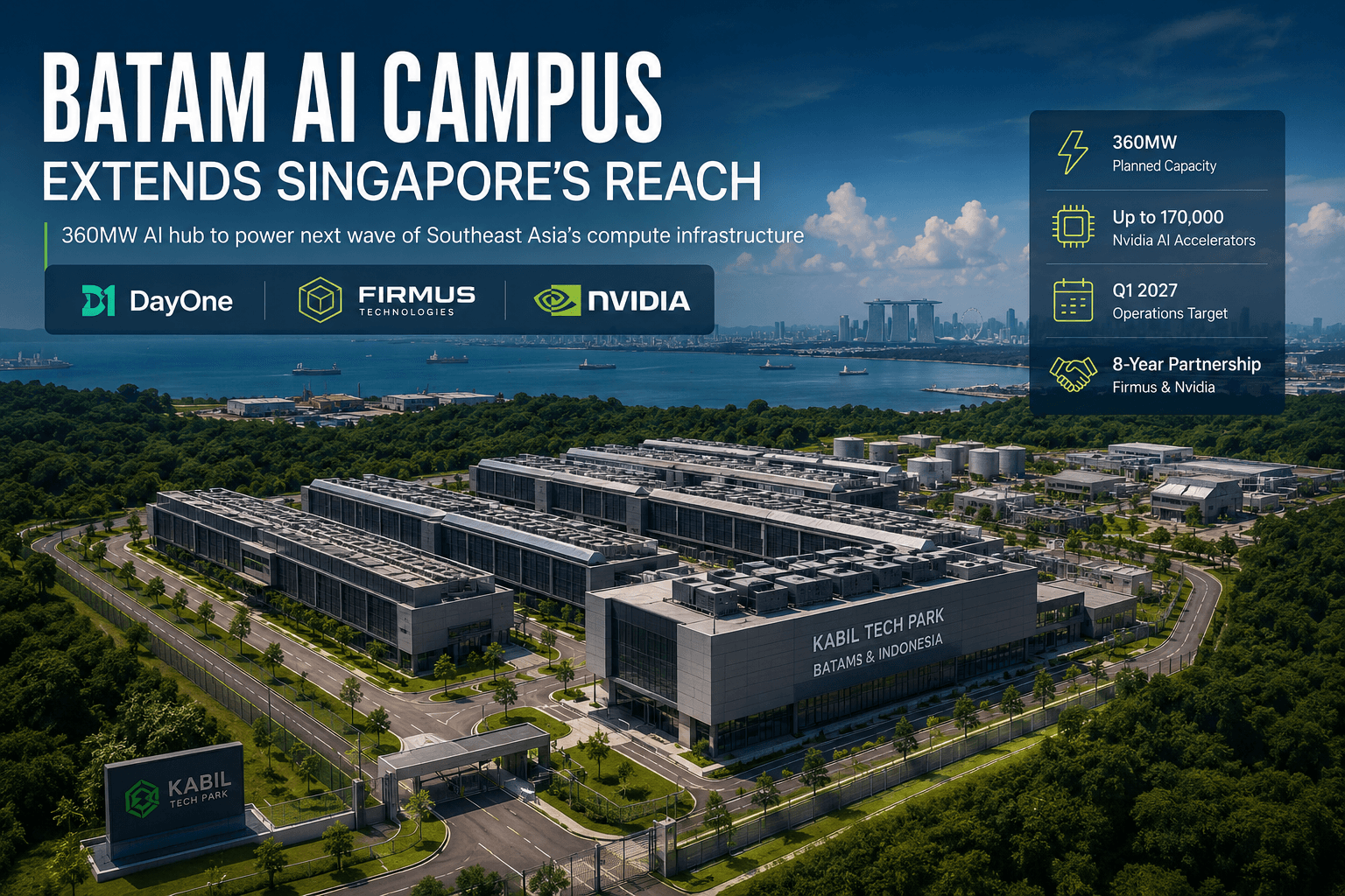 El campus de IA de Batam extiende el alcance de Singapur