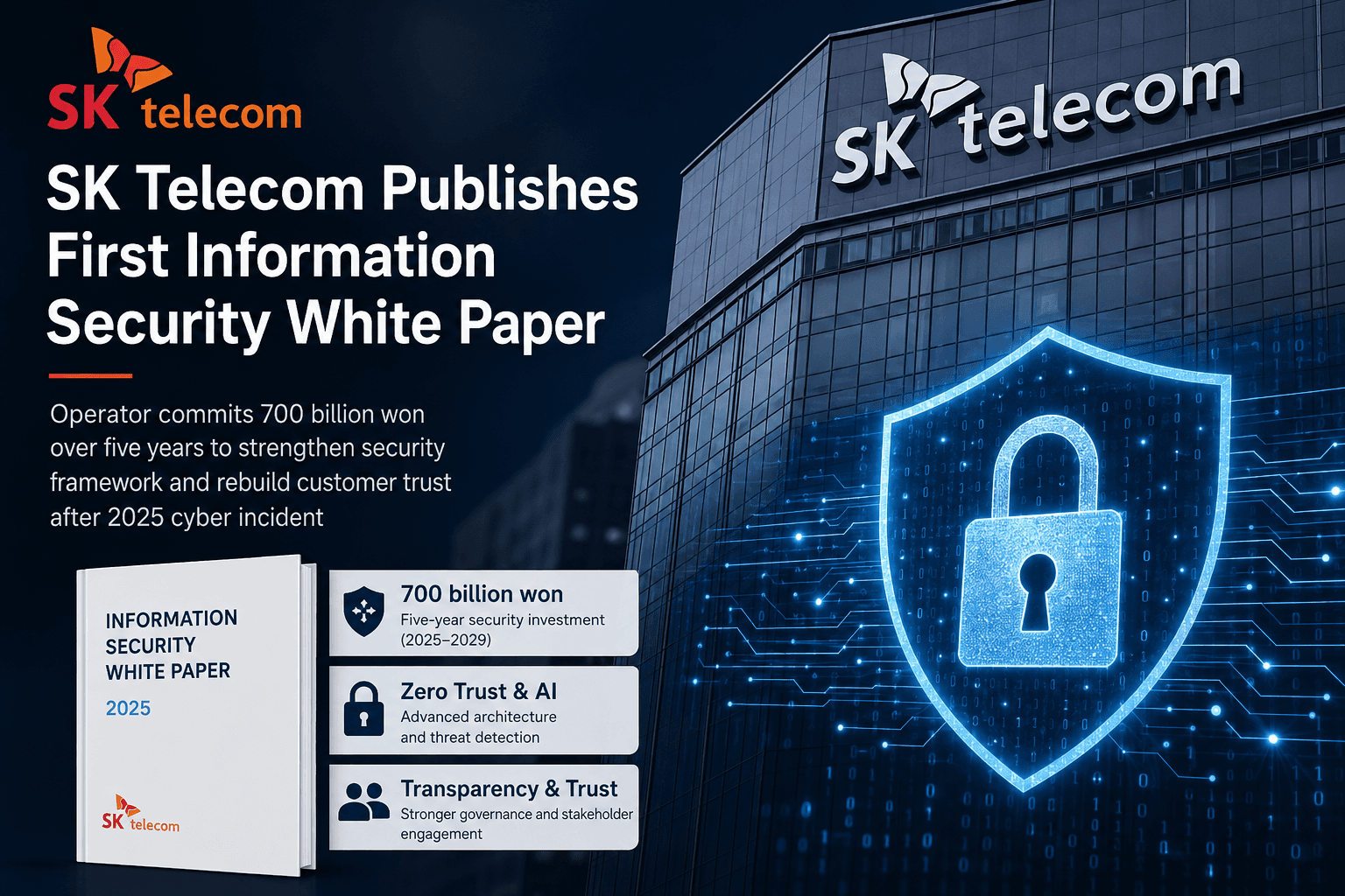 SK Telecom hace de la seguridad un compromiso público