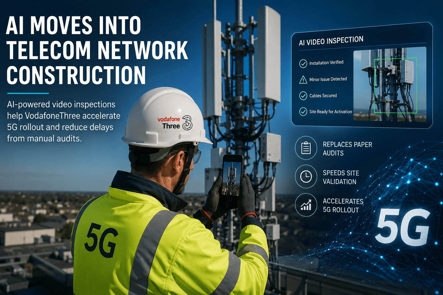 L'IA s'installe dans la construction des réseaux télécom