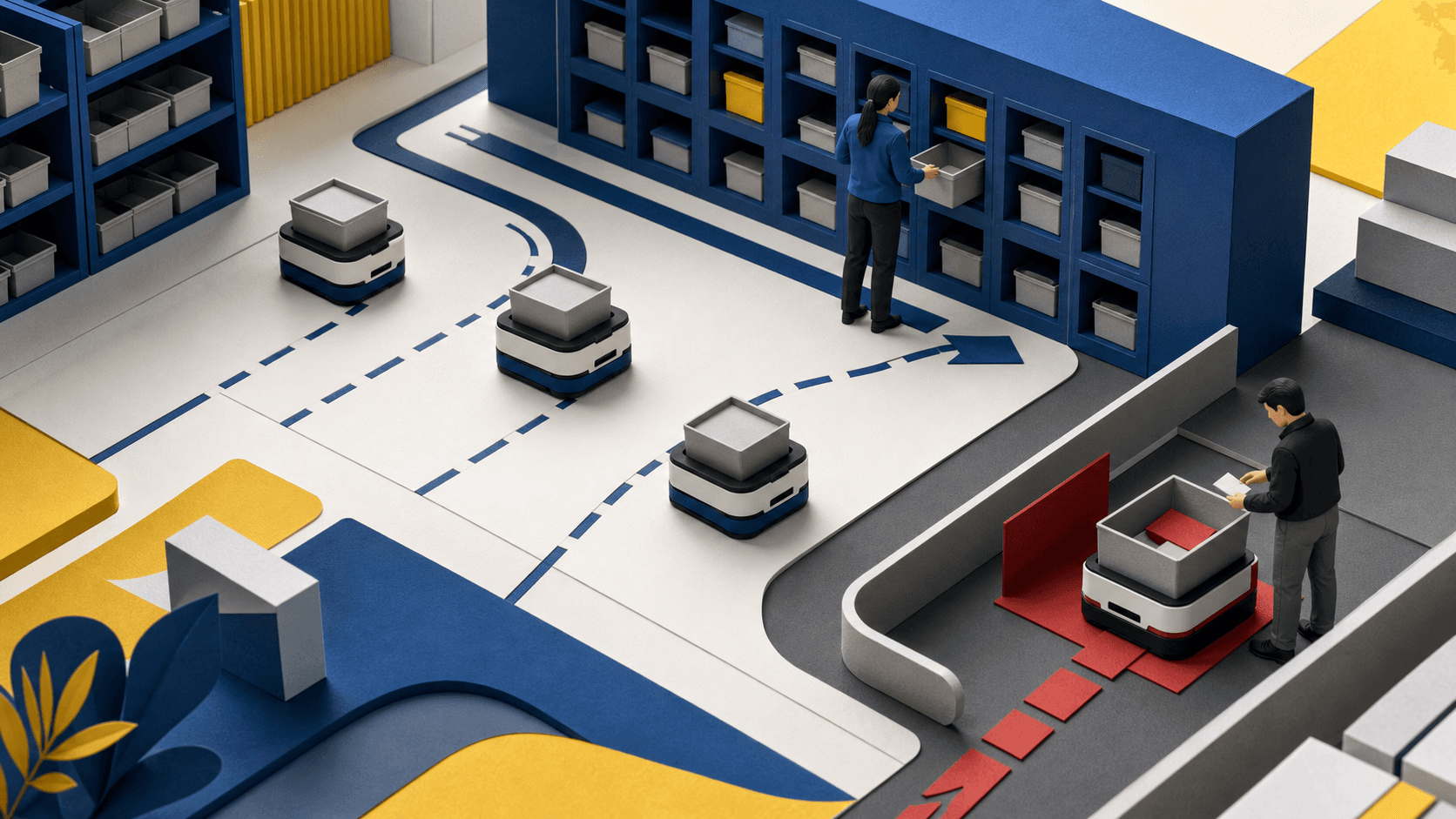 La facture du robot d'entrepôt commence après l'arrêt de la marche: tester la promesse de paiement à la productivité d'inVia Robotics