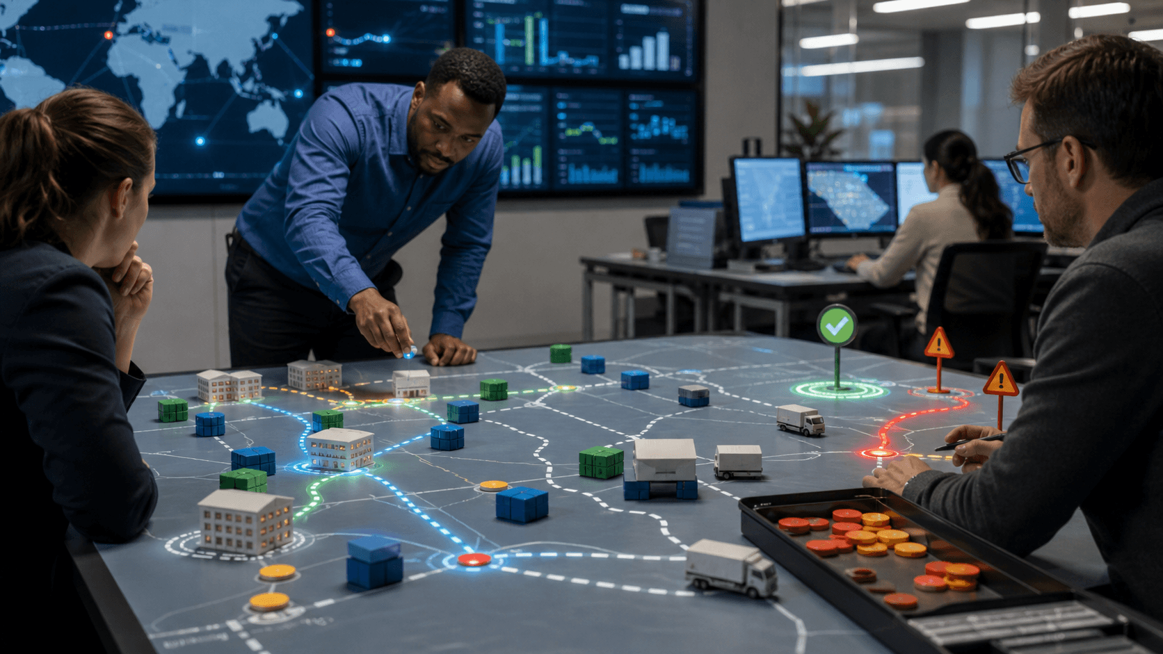 Le test Blue Yonder de JDA: le plan adopté de la chaîne d'approvisionnement