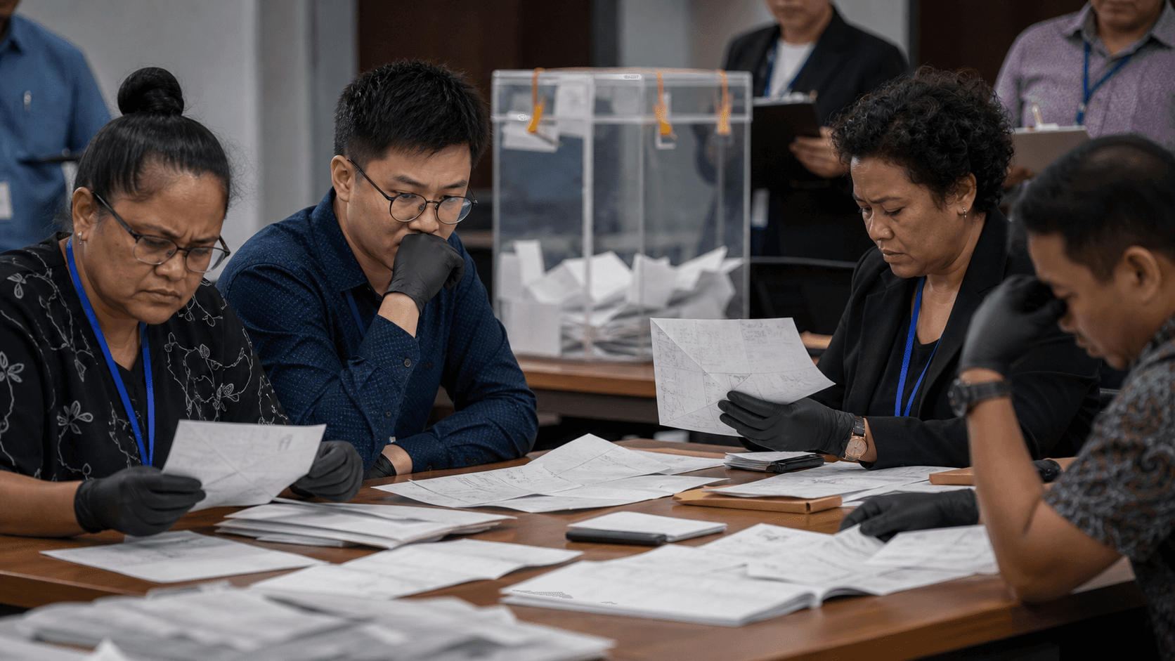 Le bulletin gâté comme preuve institutionnelle