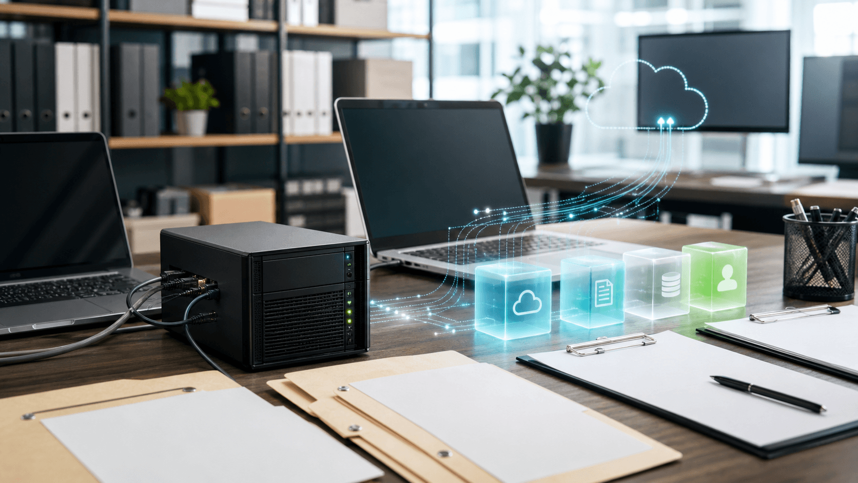 Le véritable test de SaasyCloud: le dossier de l'espace de travail géré derrière le nom