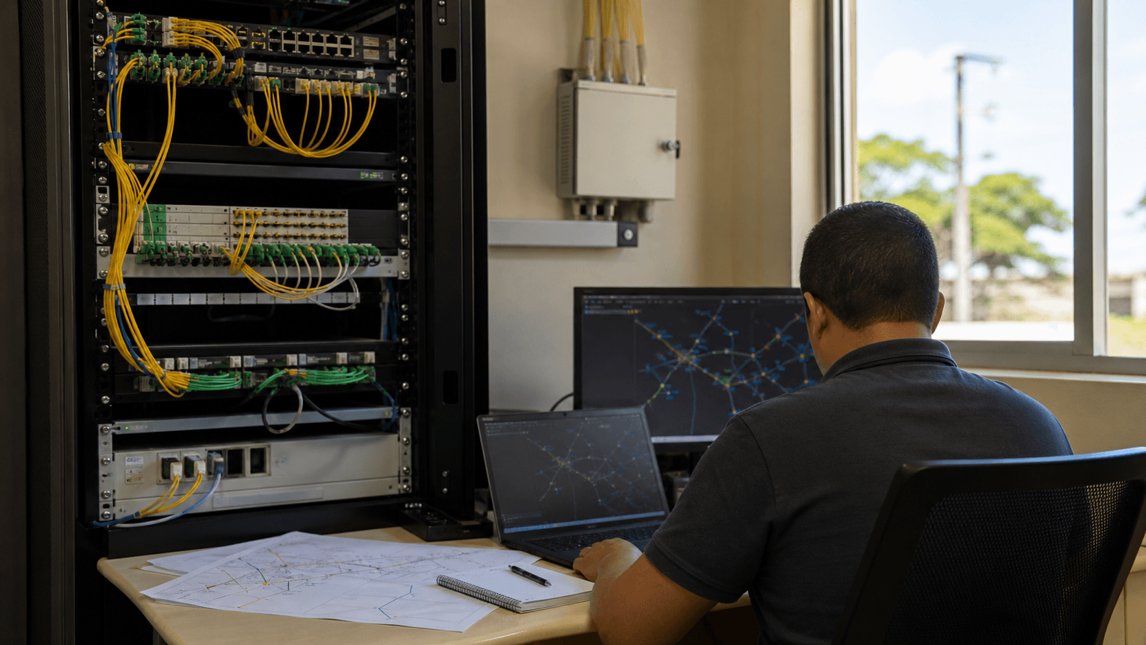 Markus Alves Moacyr y los operadores de fibra de Pará diseñados para la capacidad