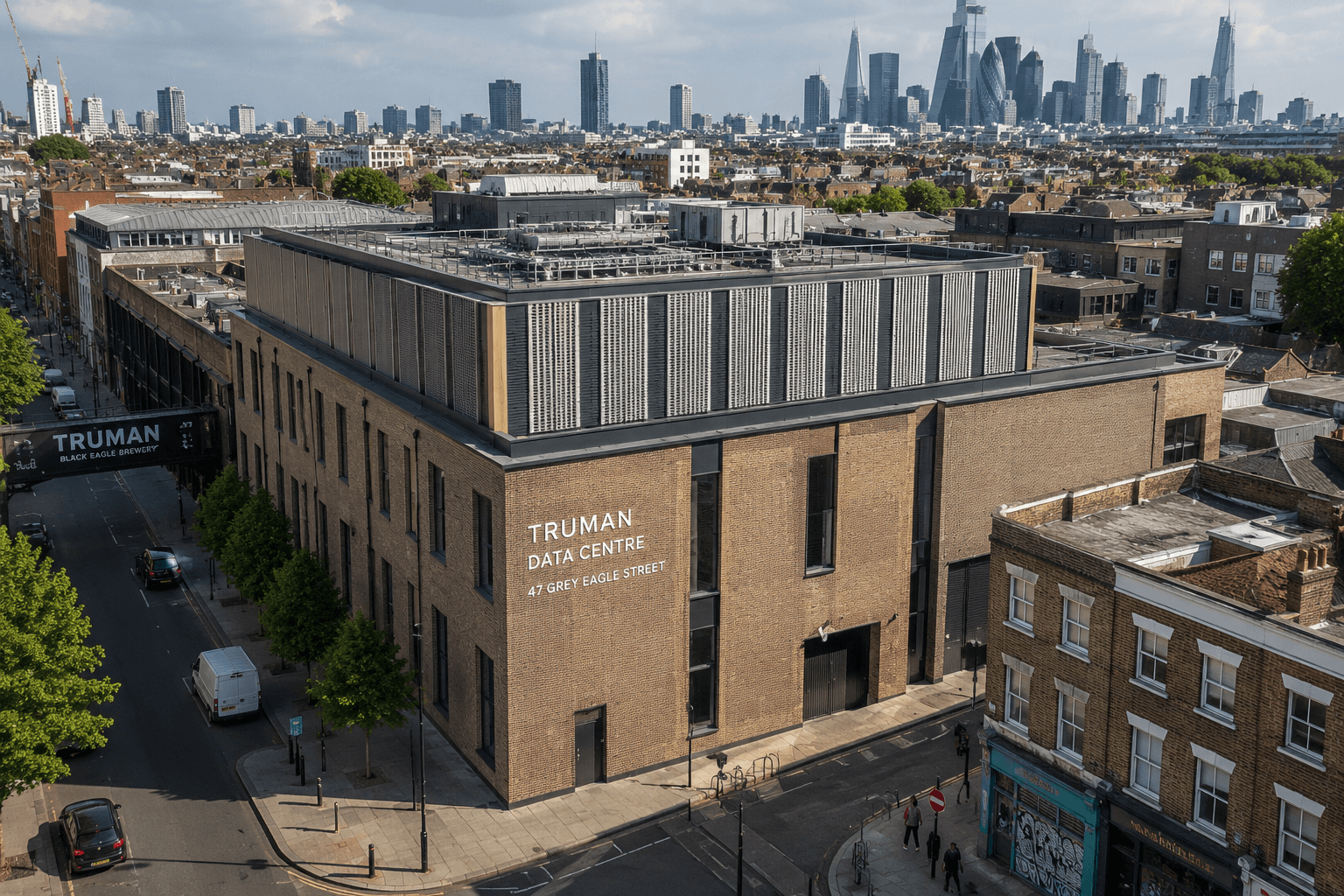 Britische Regierung genehmigt Rechenzentrum in der Brick Lane