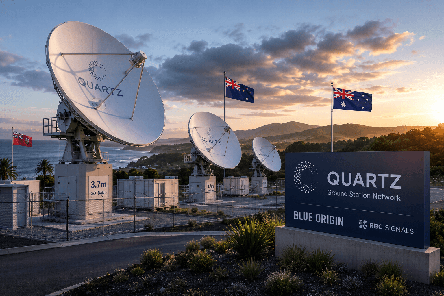 Blue Origin начала развёртывание Quartz вместе с RBC Signals