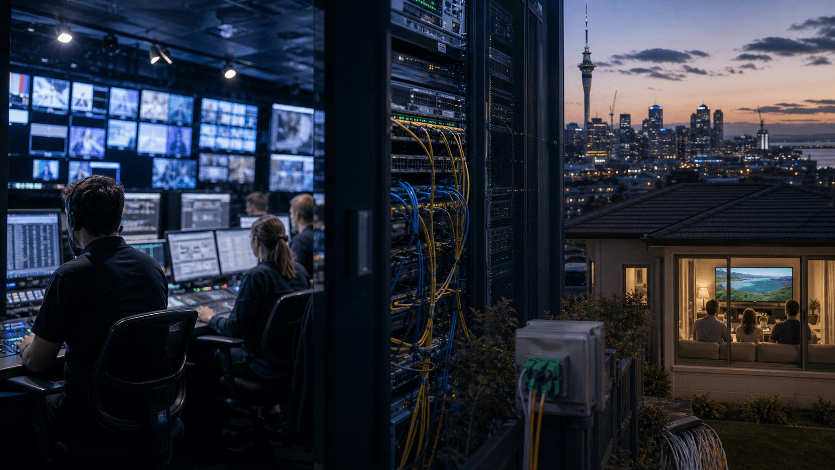 El segundo acto de Sky Network Television es un paquete, no una antena
