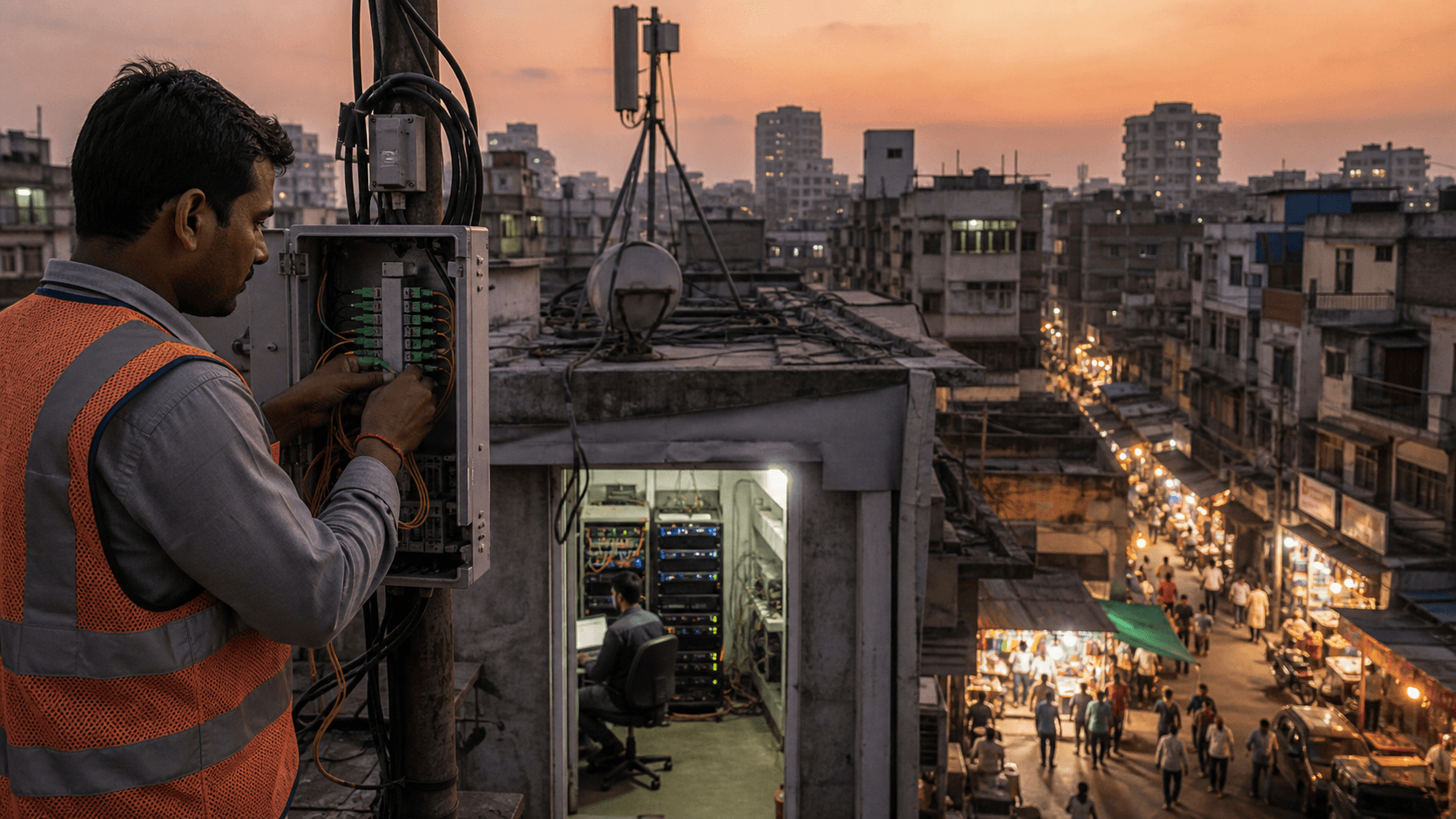 Skynet Digital Services et l'économie fragile de la connectivité locale à Prayagraj