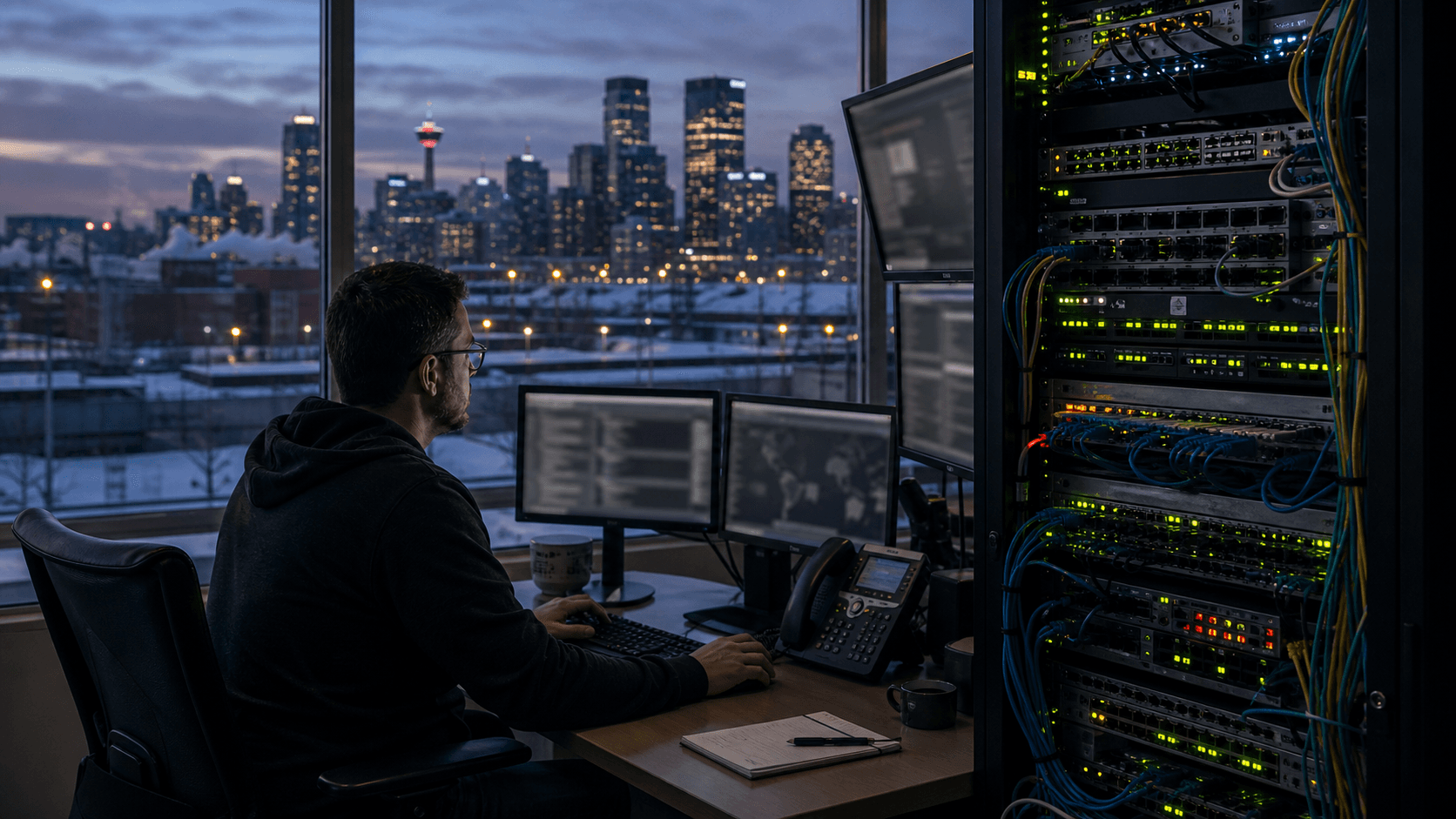 Smart Communication System et l'économie des petits réseaux de connectivité d'entreprise à Calgary
