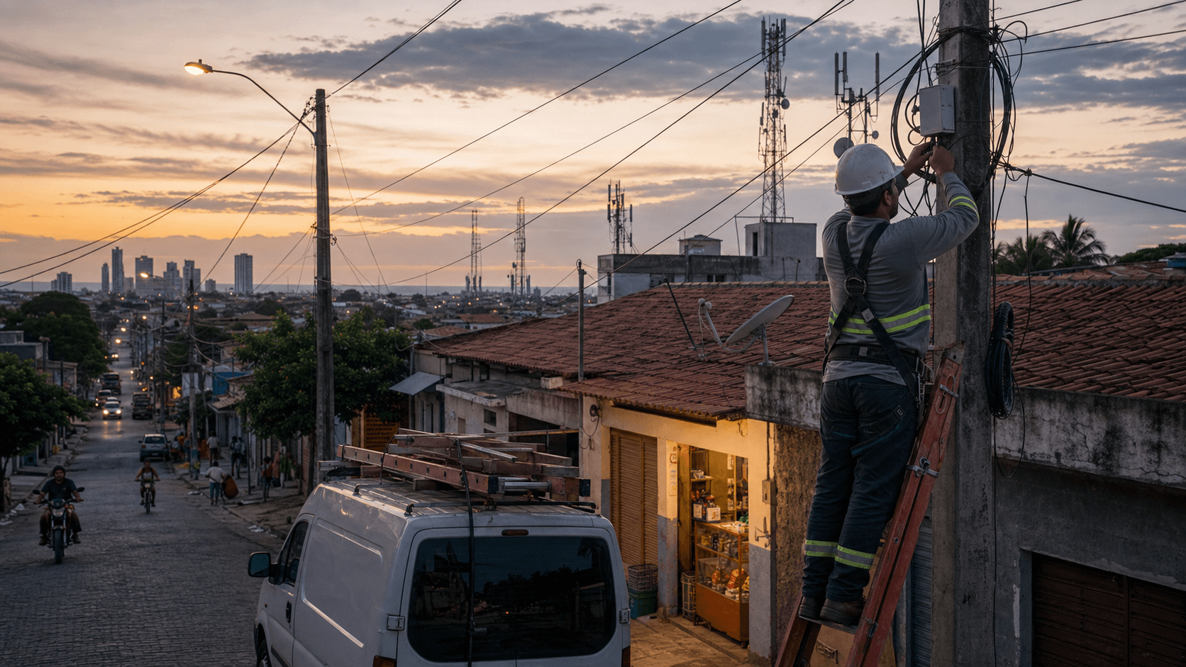 Solnet et le compromis de la fibre brésilienne en marge du marché