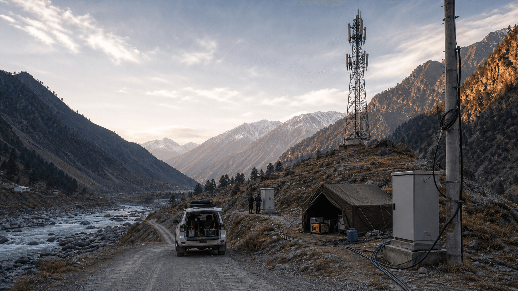 Special Communication Organization y la economía estratégica del internet del norte de Pakistán
