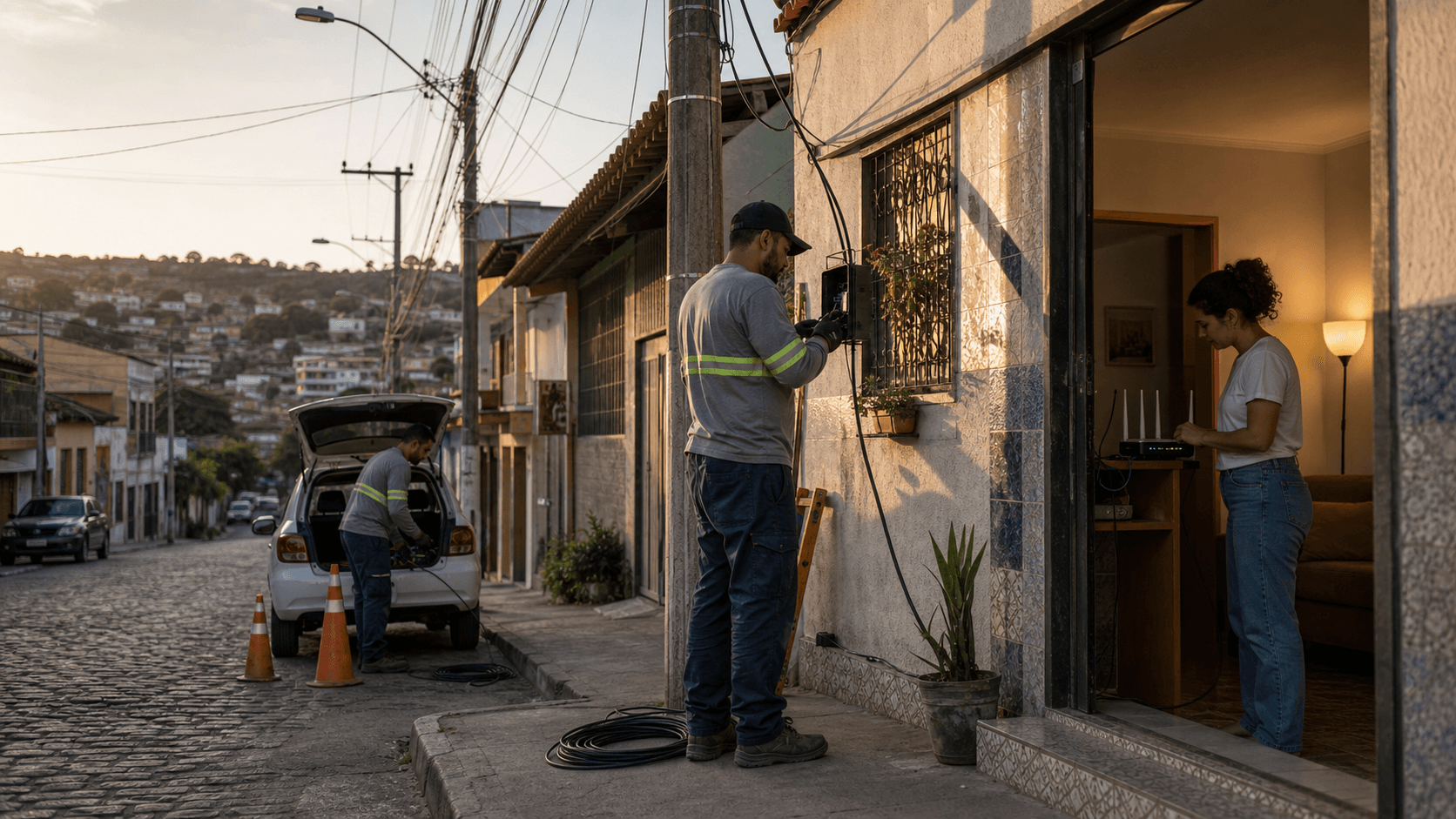 TOPLINK INTERNET montre pourquoi la fragmentation de la fibre brésilienne se gagne quartier par quartier