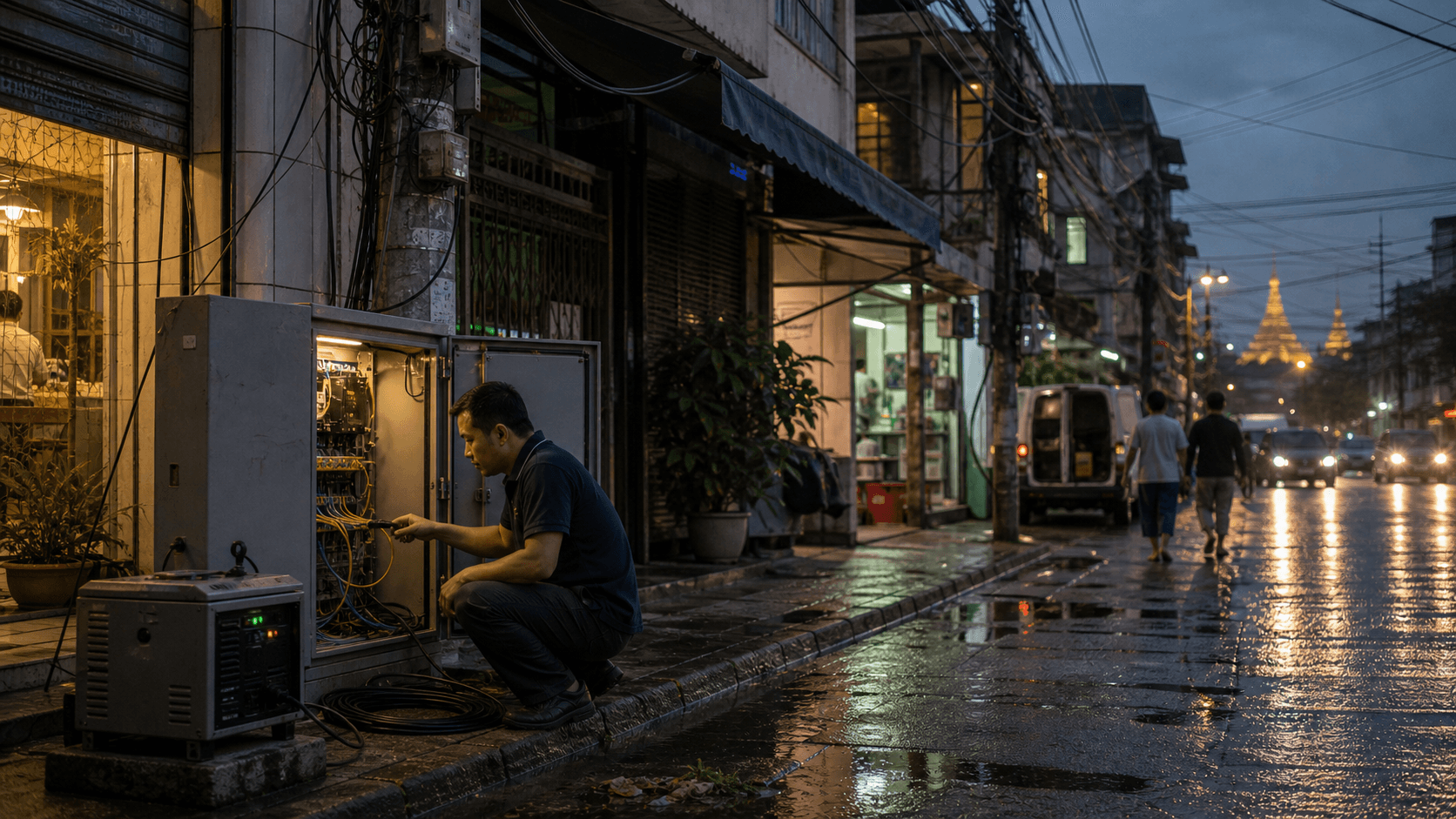 Telcospeed Communication montre le prix du maintien de la connexion au Myanmar lorsque les hypothèses normales des télécoms s'effondrent