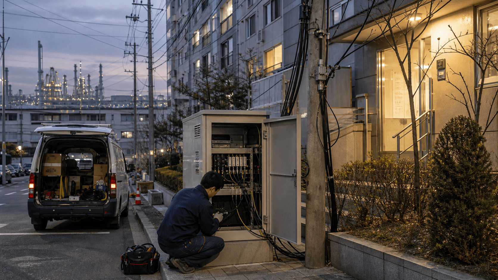Ulsan Jung-Ang Broadcasting Network, un survivant du câble local dans un pays où la qualité du haut débit laisse peu de place aux sentiments