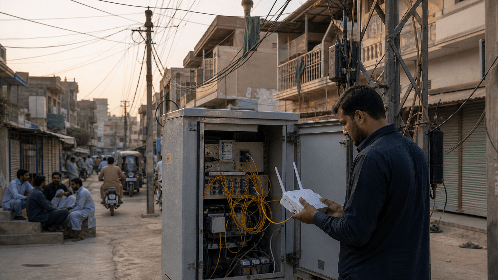 Ultra Link Networks et l'économie de la confiance à la frontière du Pakistan
