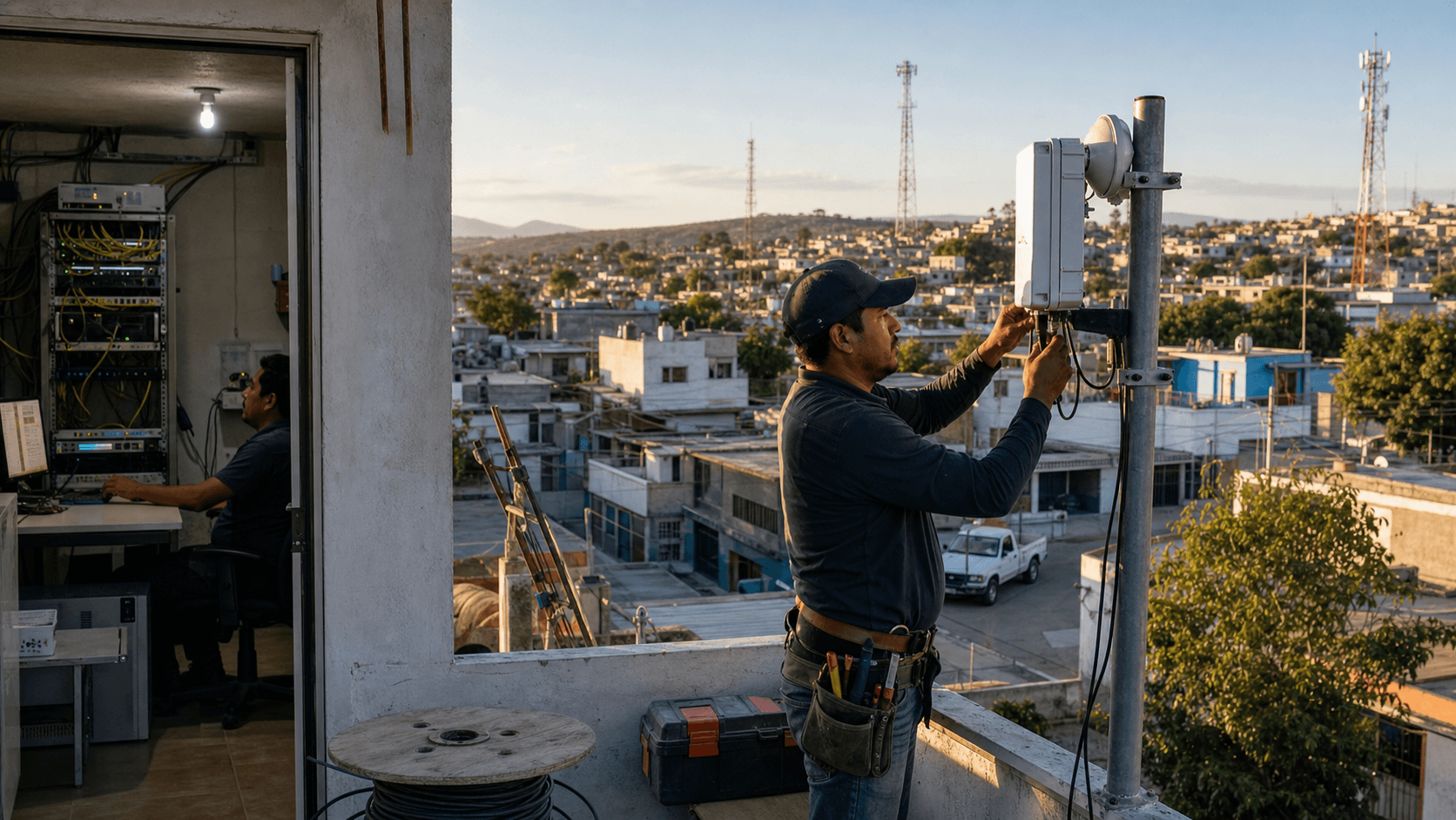 Witmac Internet et la marge de Tehuacan derrière le haut débit régional