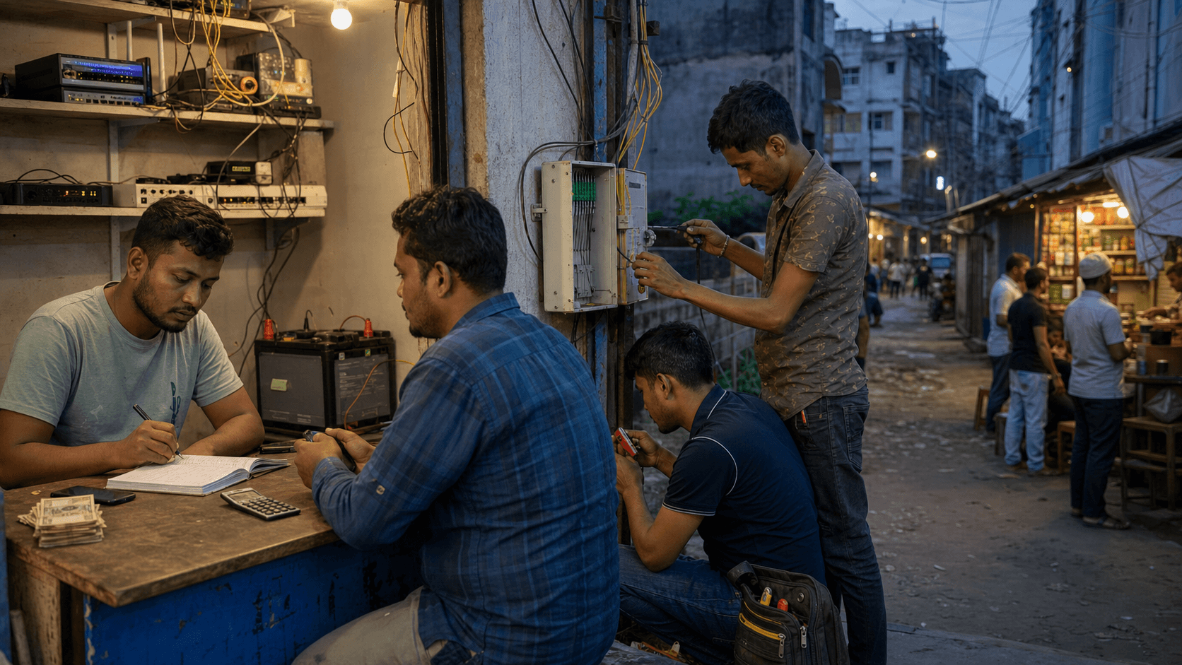 World Faith Communication واقتصاد الثقة لمشغل النطاق العريض الصغير في دكا