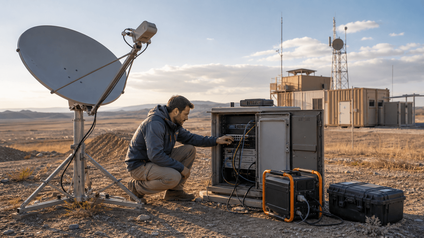 Editorial infrastructure image for Talia Global