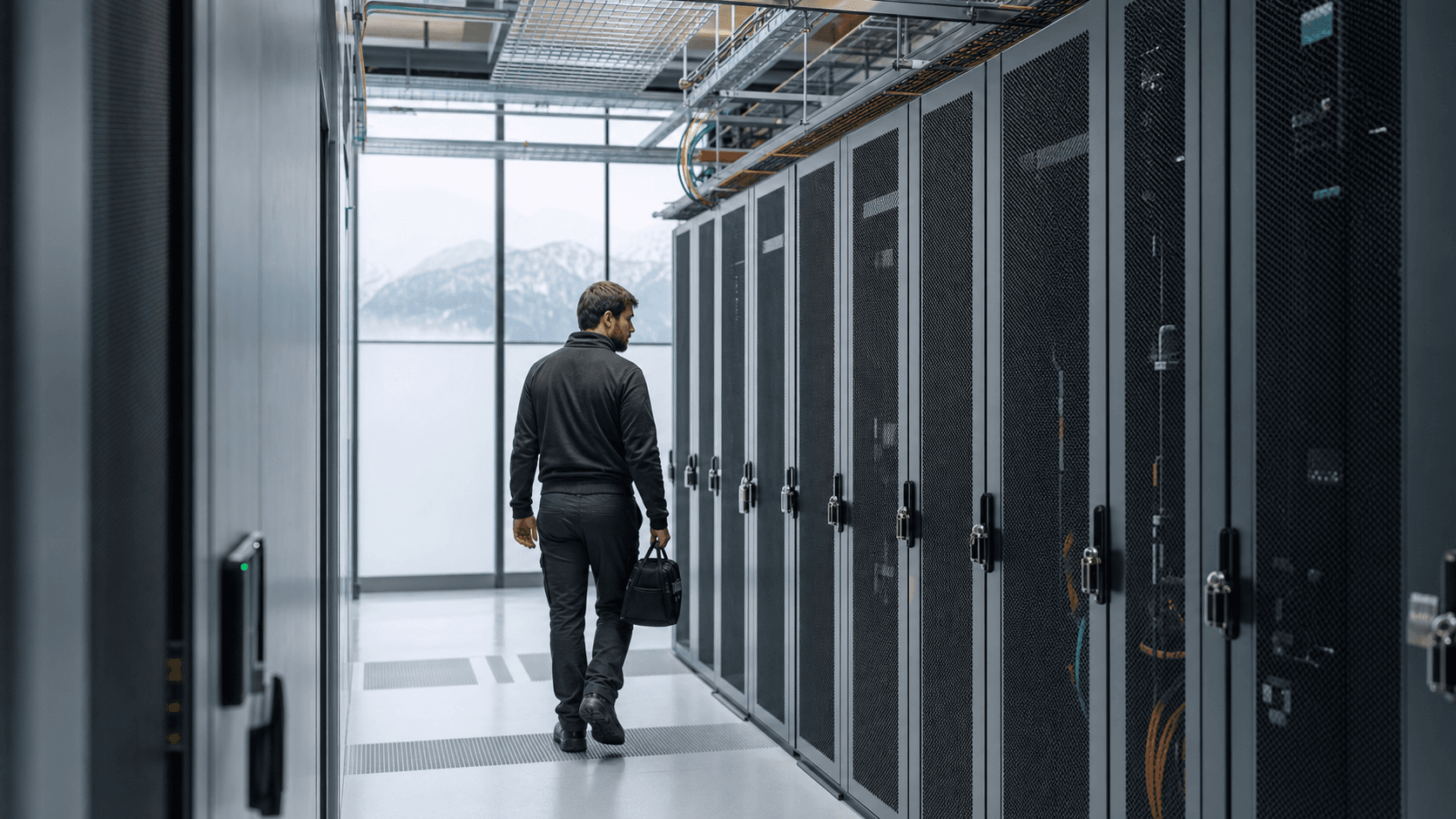 Editorial infrastructure image for Vaultica Data Centers AS203201