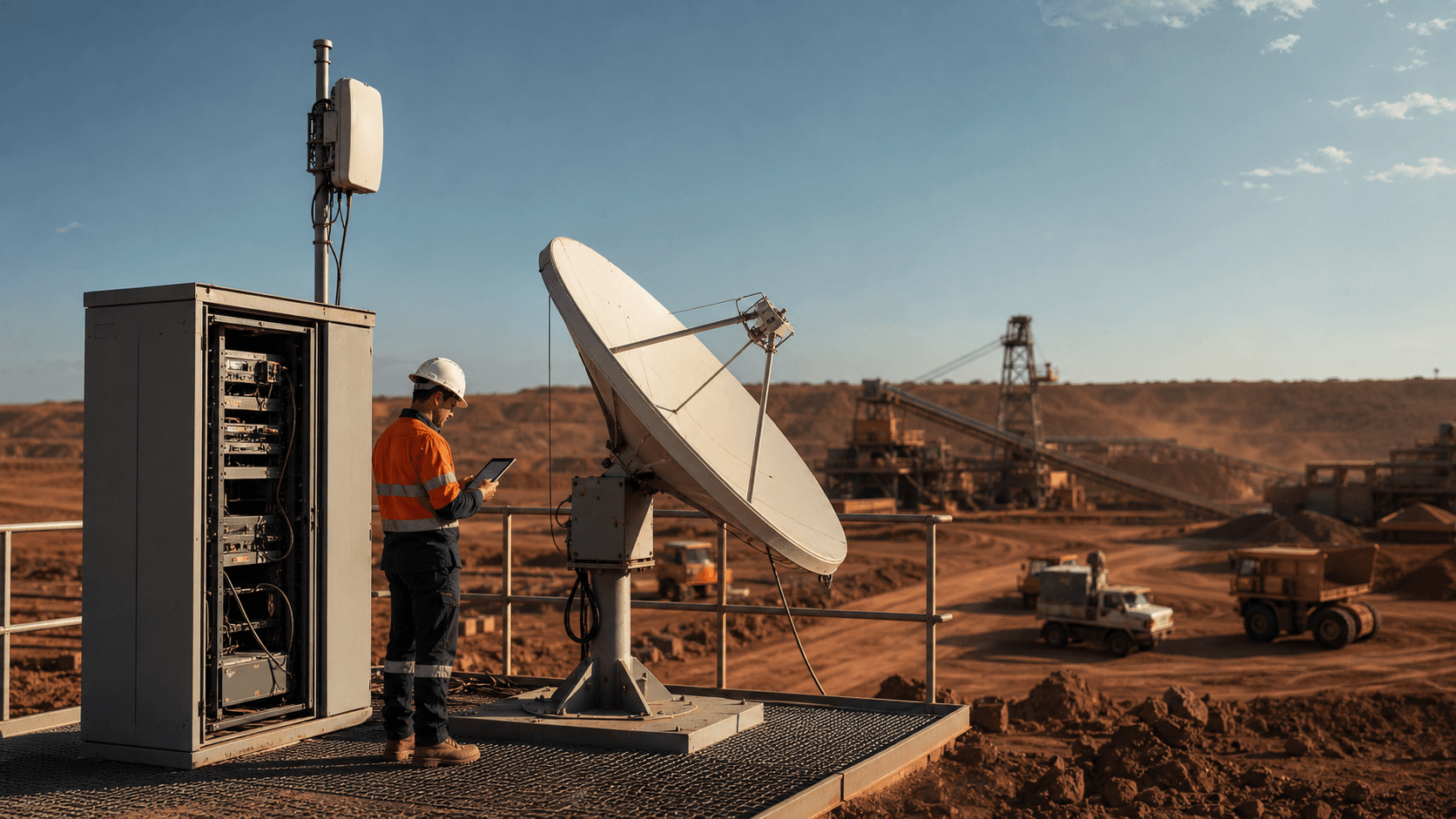 SpeedCast Australia と遠隔地をオンラインに保つ経済学