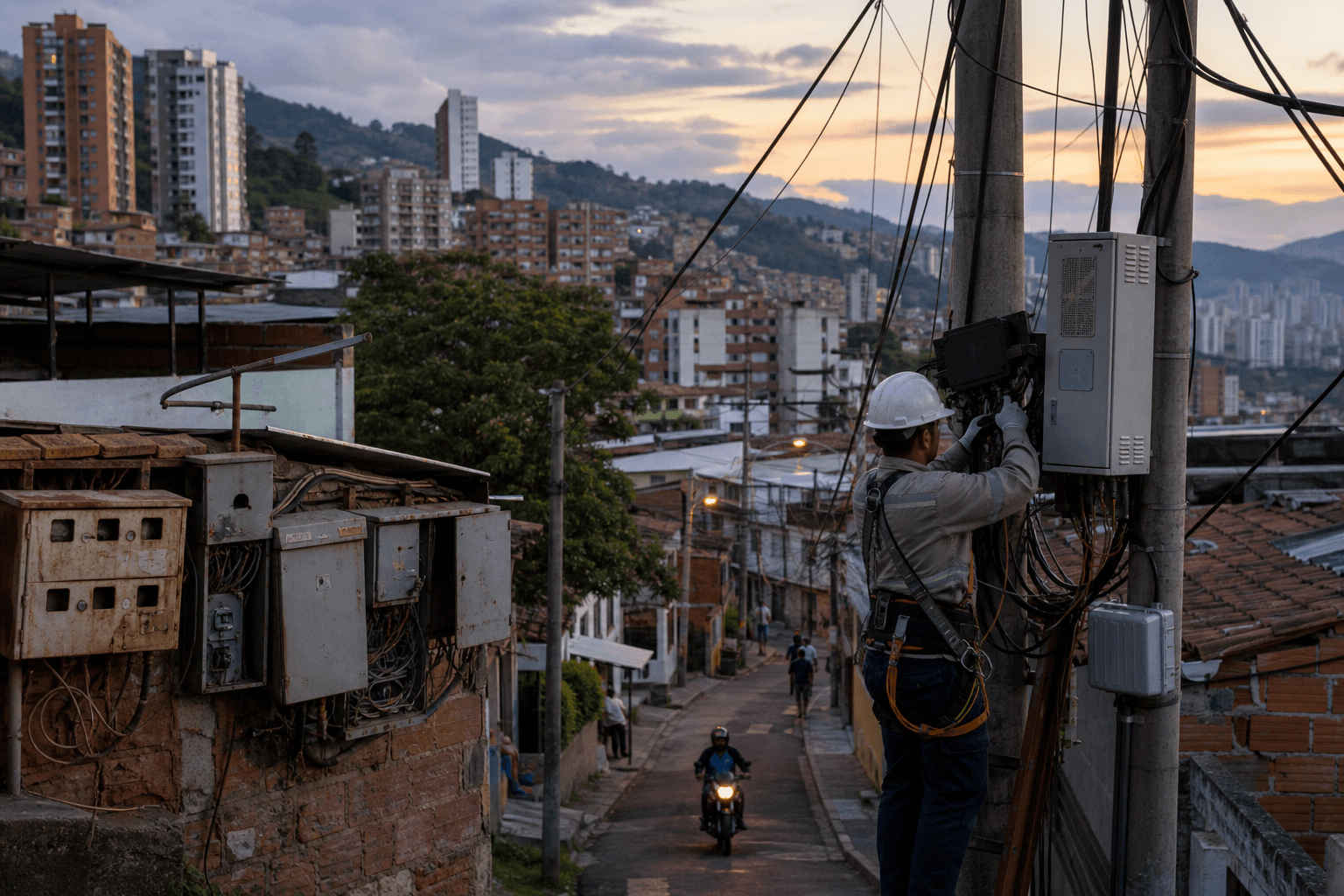 Telebucaramanga et la rente de la ligne fixe sous la facture convergée de Bucaramanga