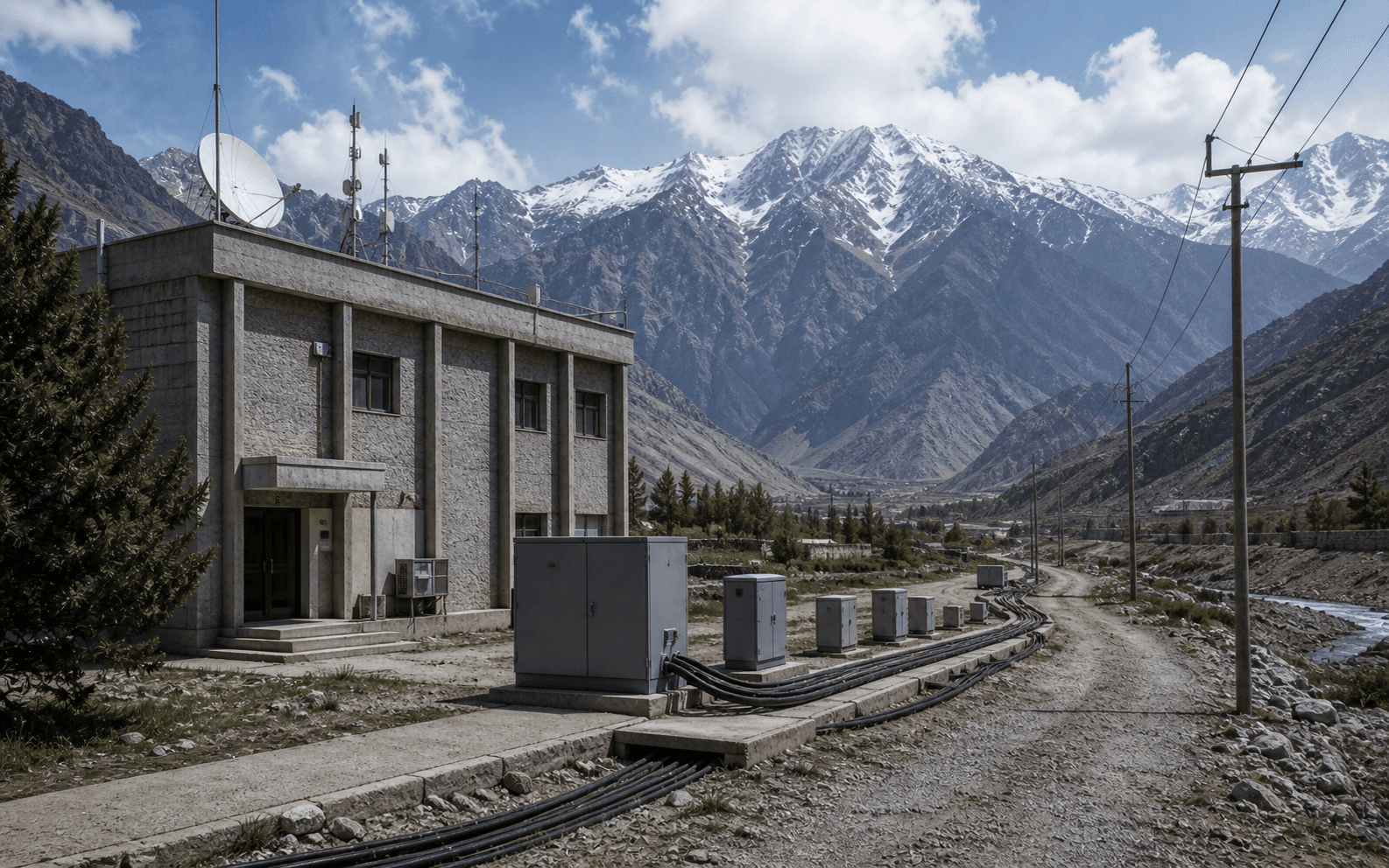 Tojiktelecom et le prix de maintenir le trafic tadjik accessible à travers les montagnes
