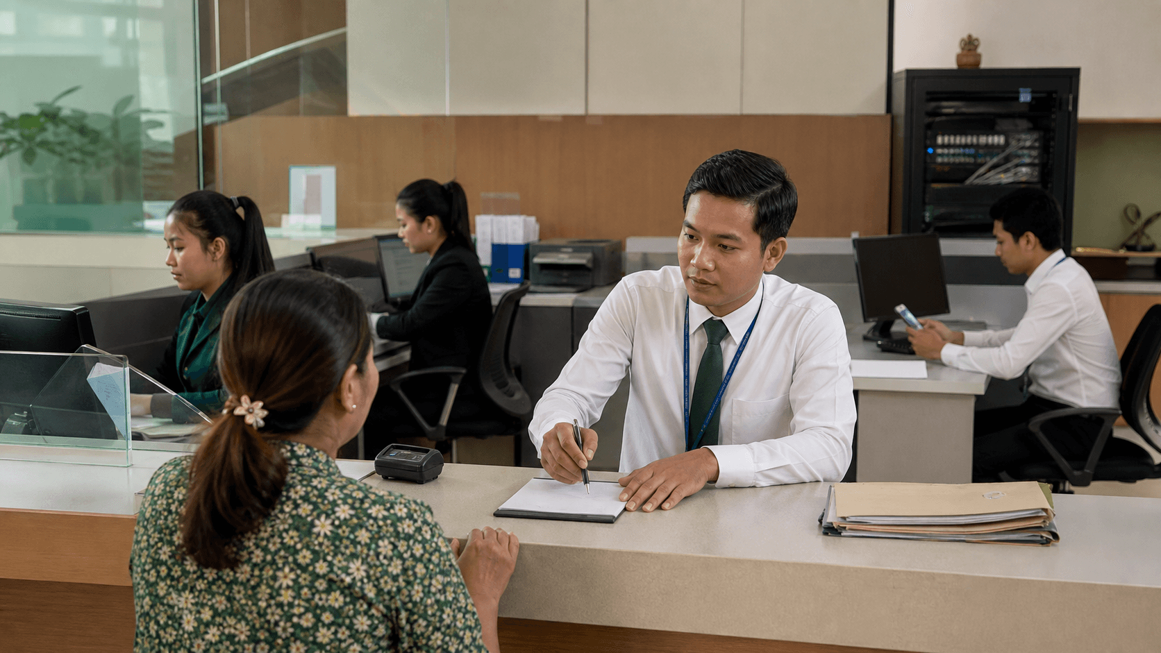 Editorial infrastructure image for ACLEDA Bank Plc.