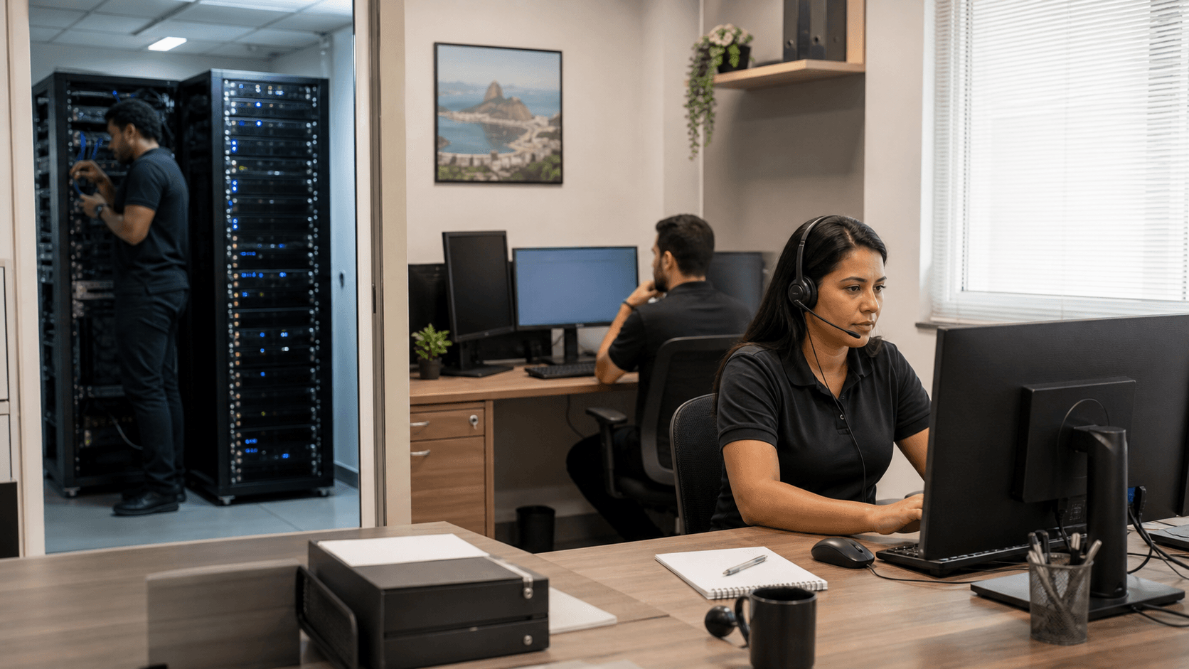 Editorial infrastructure image for Hostgator Brasil Ltda