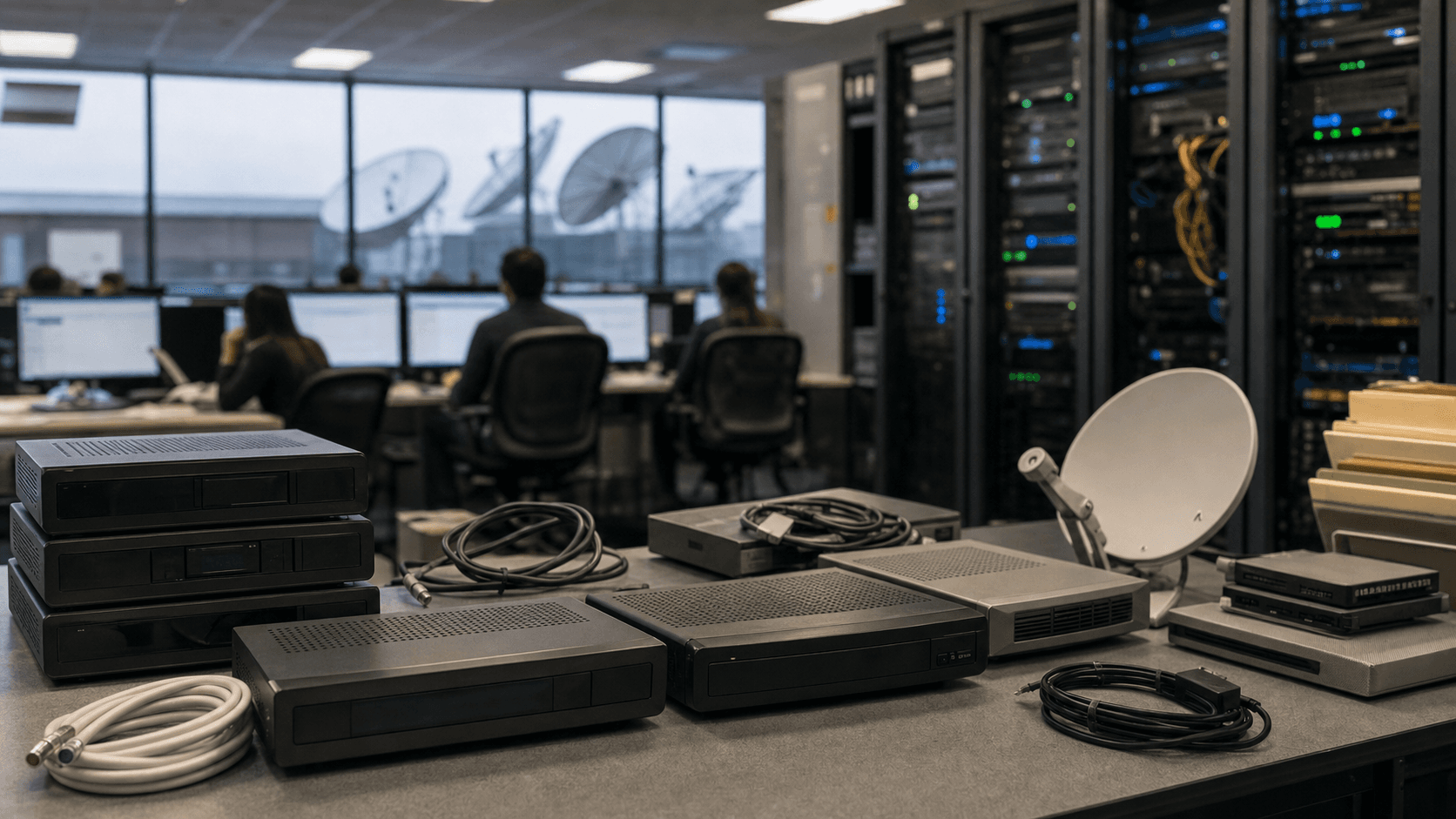 Editorial infrastructure image for Dish DBS Corporation
