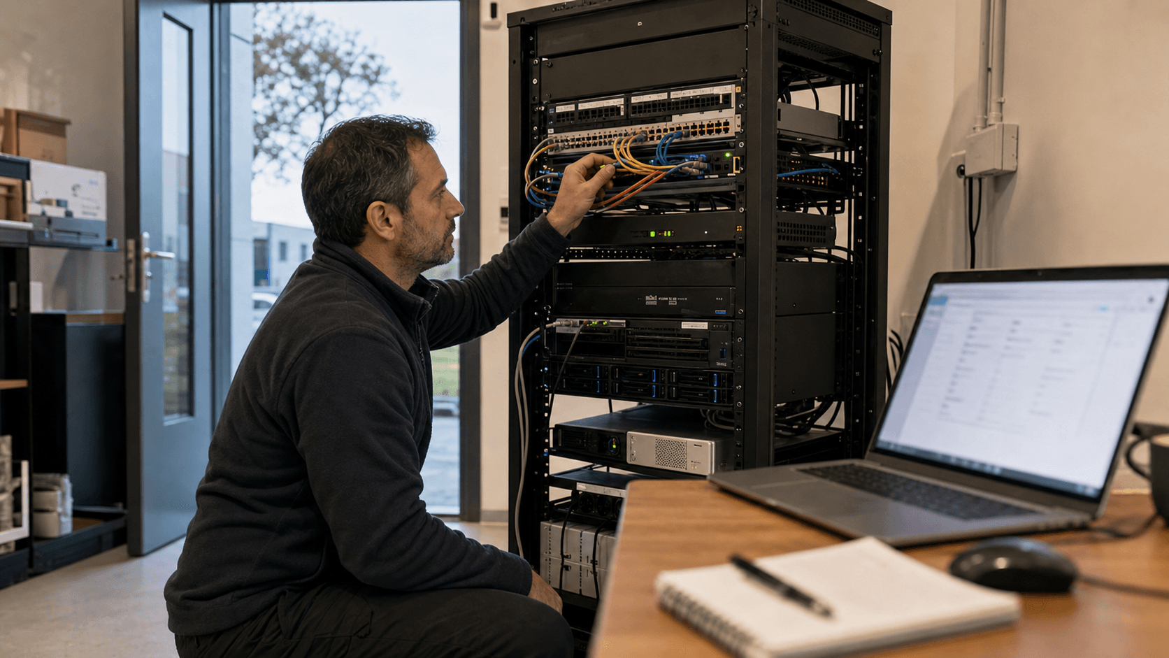 Editorial infrastructure image for VFLIT OMR INFOGERANCE SAS