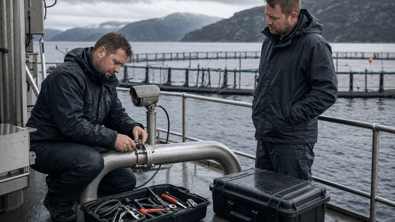 Editorial infrastructure image for AKVA group ASA