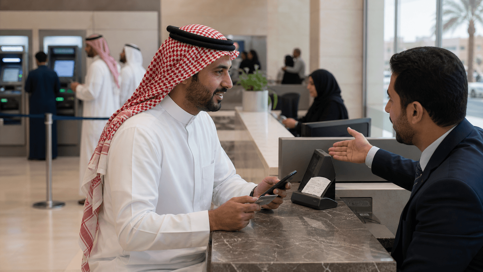 Editorial infrastructure image for Saudi National Bank JSC