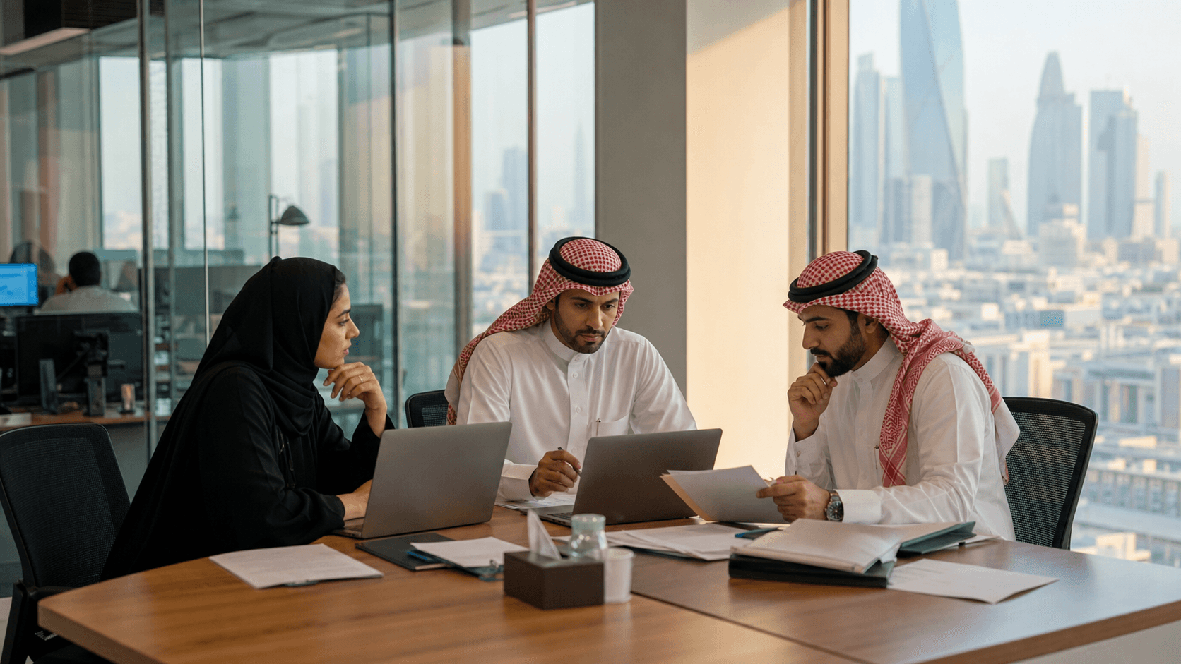 Editorial infrastructure image for Alistithmar for Financial Securities and Brokerage Company JSC