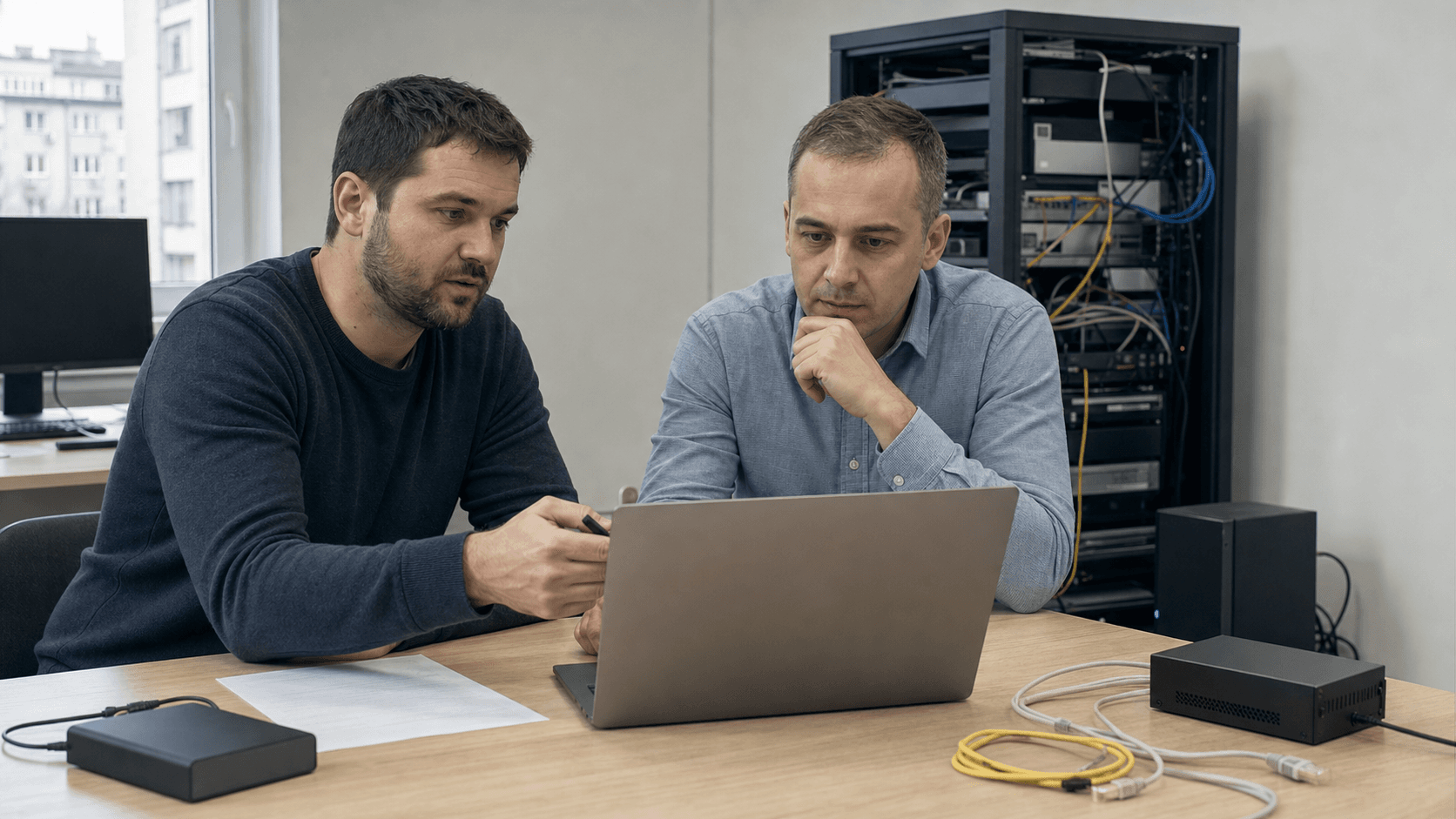 Editorial infrastructure image for Secure Data Systems SRL