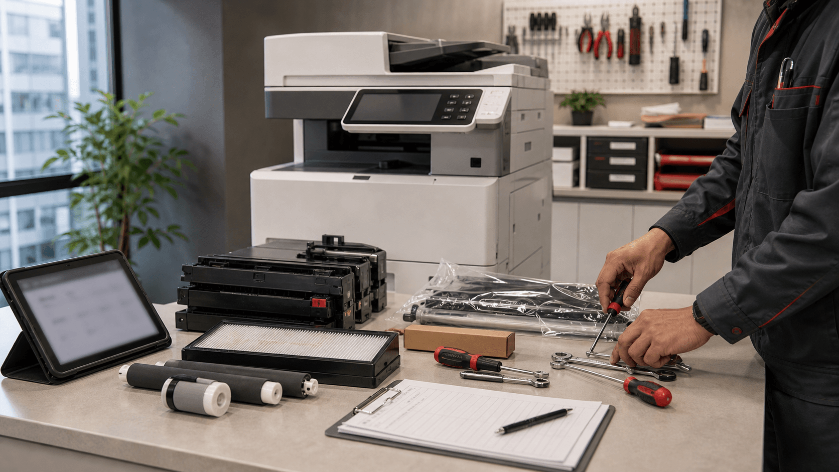 El margen de dispositivos de Sharp Corporation depende del servicio posventa