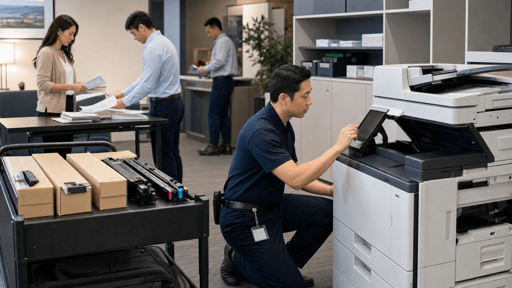 Canon convierte la confianza en dispositivos en una cuenta de servicio y consumibles