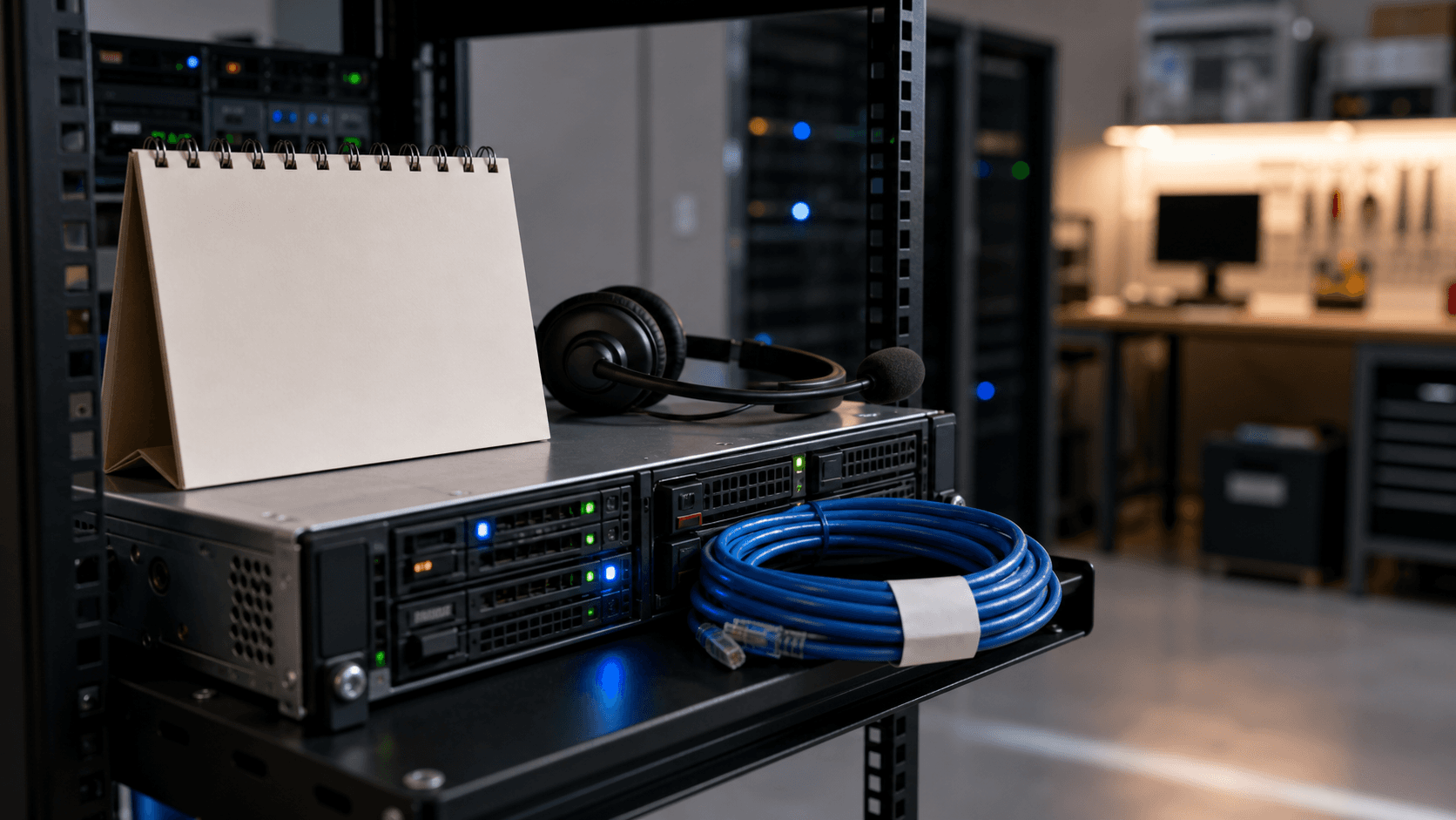 Editorial infrastructure image for BHost Inc