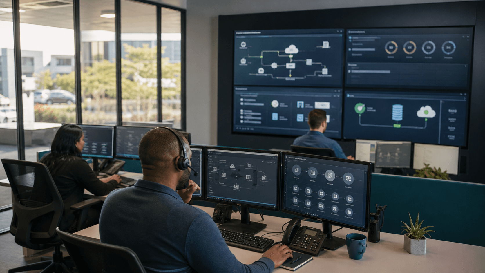 Editorial infrastructure image for Novasys IT